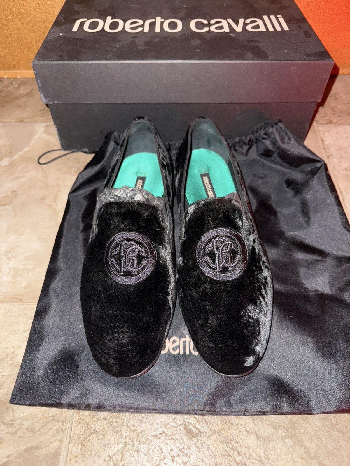 Roberto Cavalli Roberto Cavalli Mens Slipper / Loafers Size US 8 / EU 41 - 3 Thumbnail