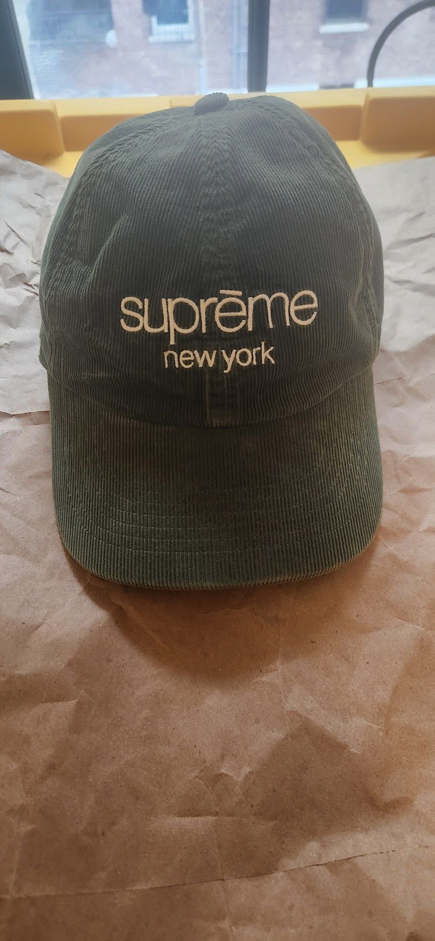 Supreme GORE-TEX Corduroy Classic Logo 6-panel Hat | Grailed