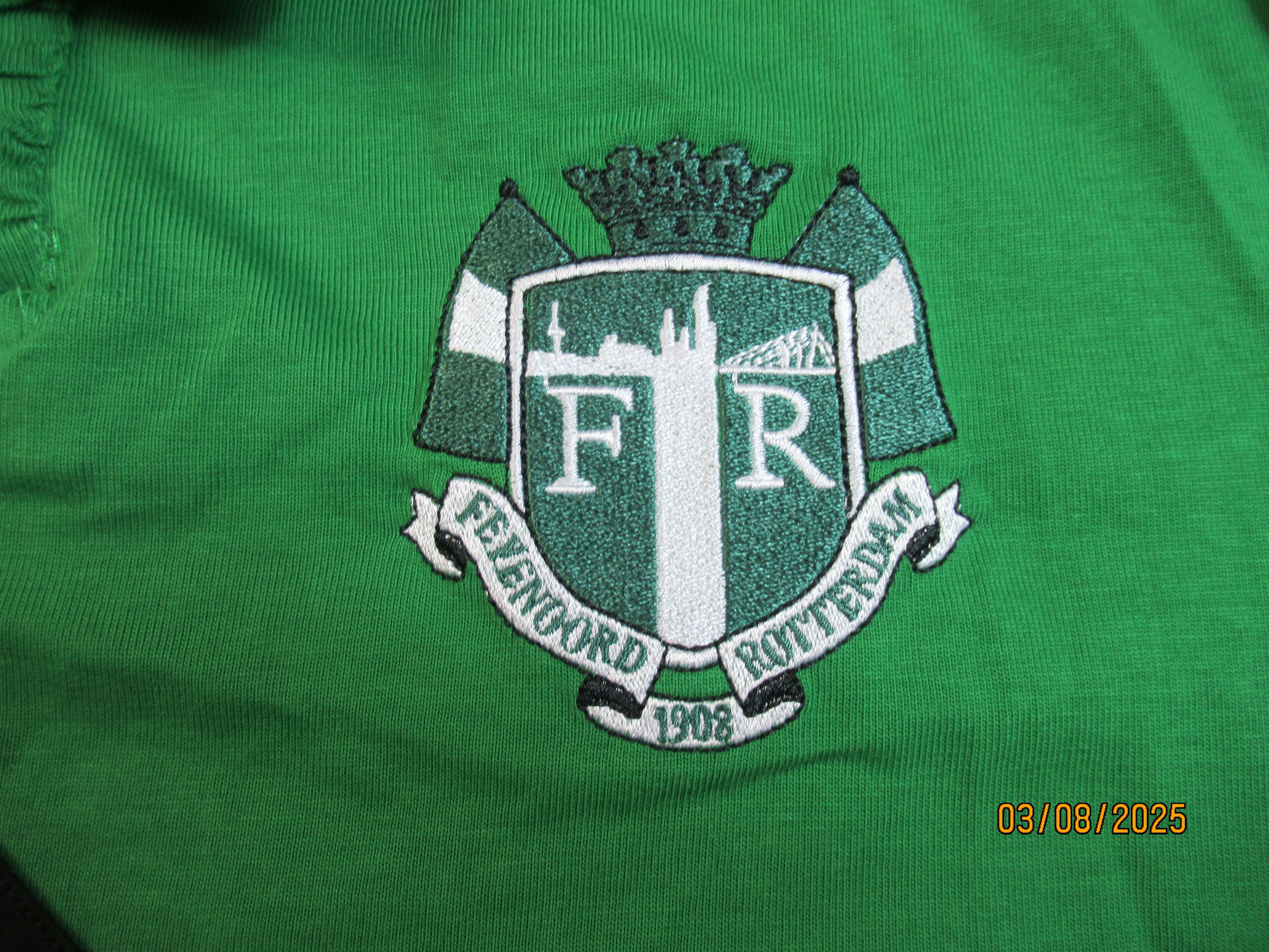 Other Feyenoord Rotterdam green/white polo Size US XXL / EU 58 / 5 - 2 Thumbnail