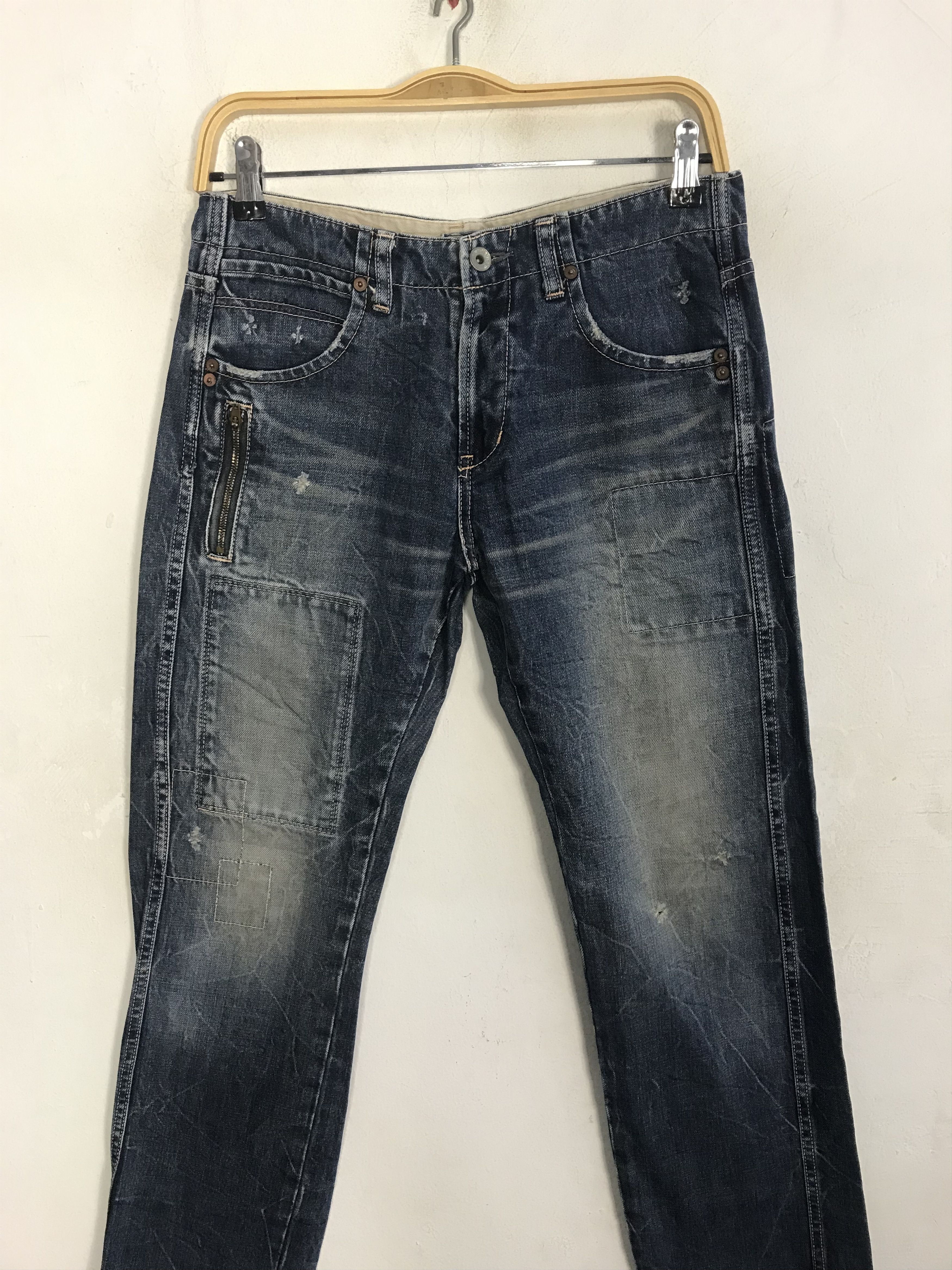 Blue Blue Japan Vintage Blue Blue Japan Denim Jeans Indigo Pant Straight Cut Size US 30 / EU 46 - 3 Thumbnail
