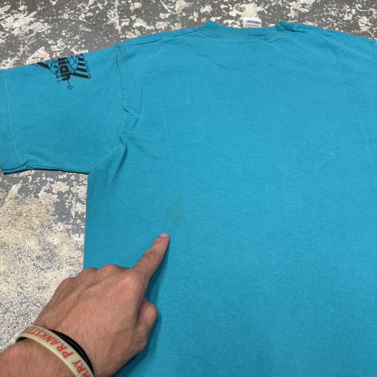 Vintage Vintage Life Source Jesus Christ 90s Blue Tshirt Size US M / EU 48-50 / 2 - 12 Thumbnail
