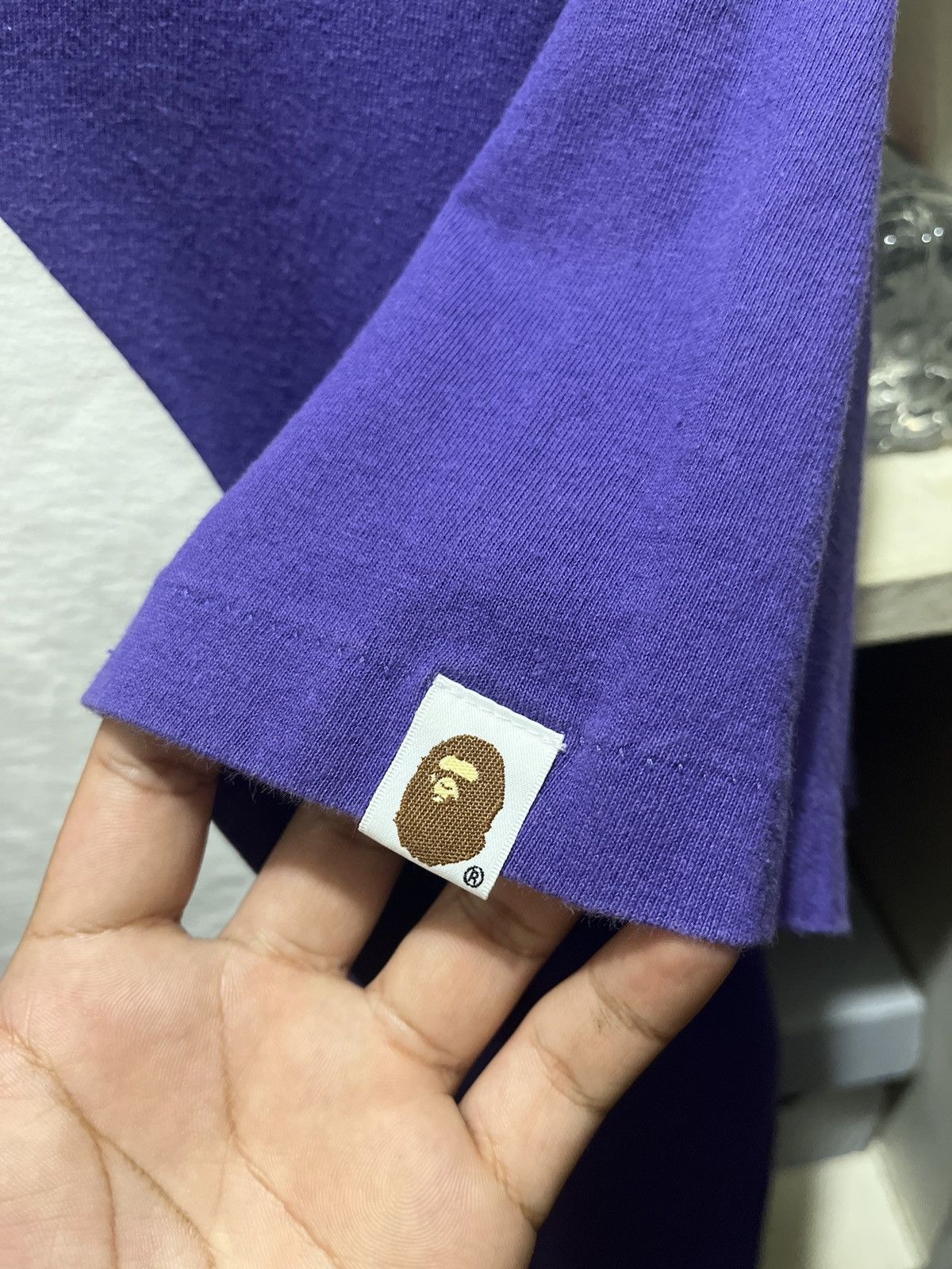 Bape Bape purple T shirt Size US L / EU 52-54 / 3 - 5 Thumbnail