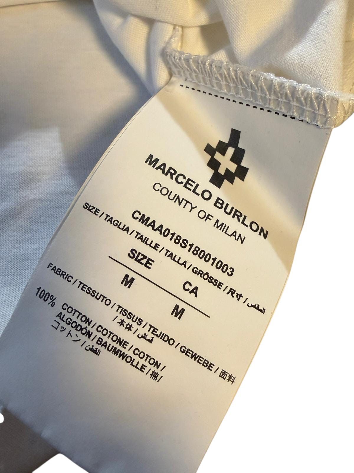 Marcelo Burlon Marcelo Burlon Camou Wings t-shirt Size US M / EU 48-50 / 2 - 10 Thumbnail