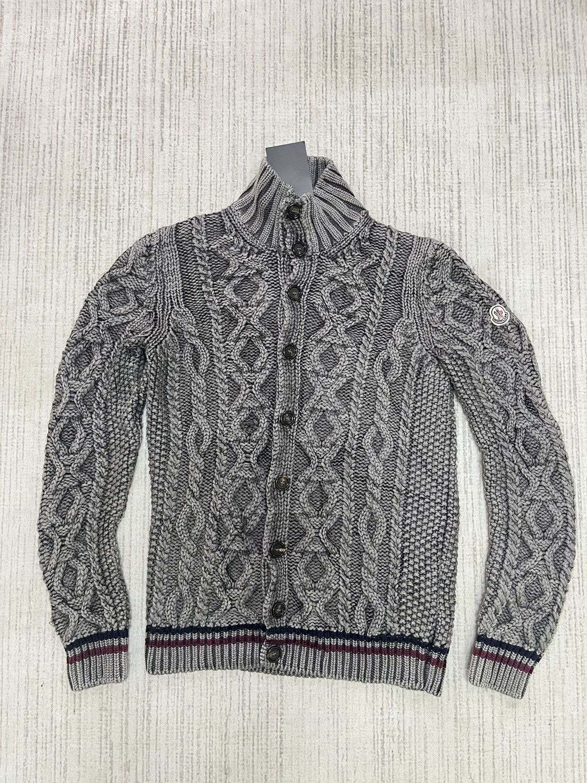 Moncler Moncler hand made knitwear cardigan Size US M / EU 48-50 / 2 - 1 Thumbnail