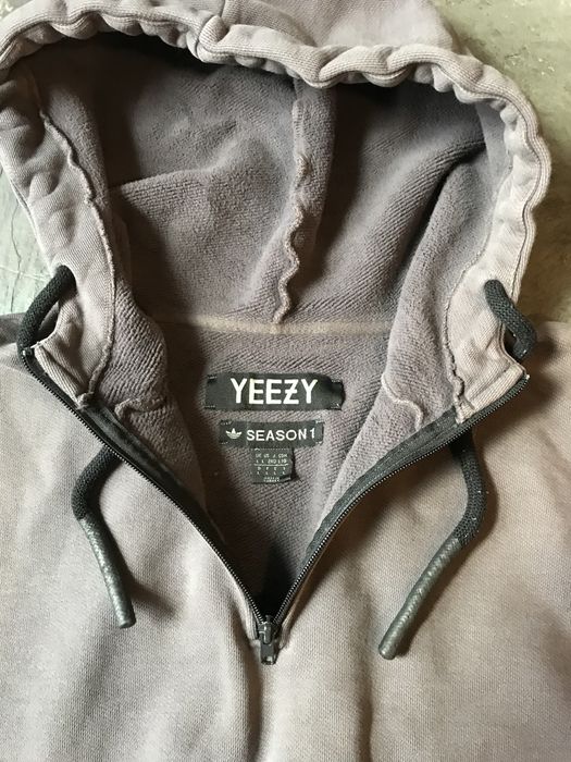 Yeezy Season YEEZY Season 1 quarter zip hoodie Grailed