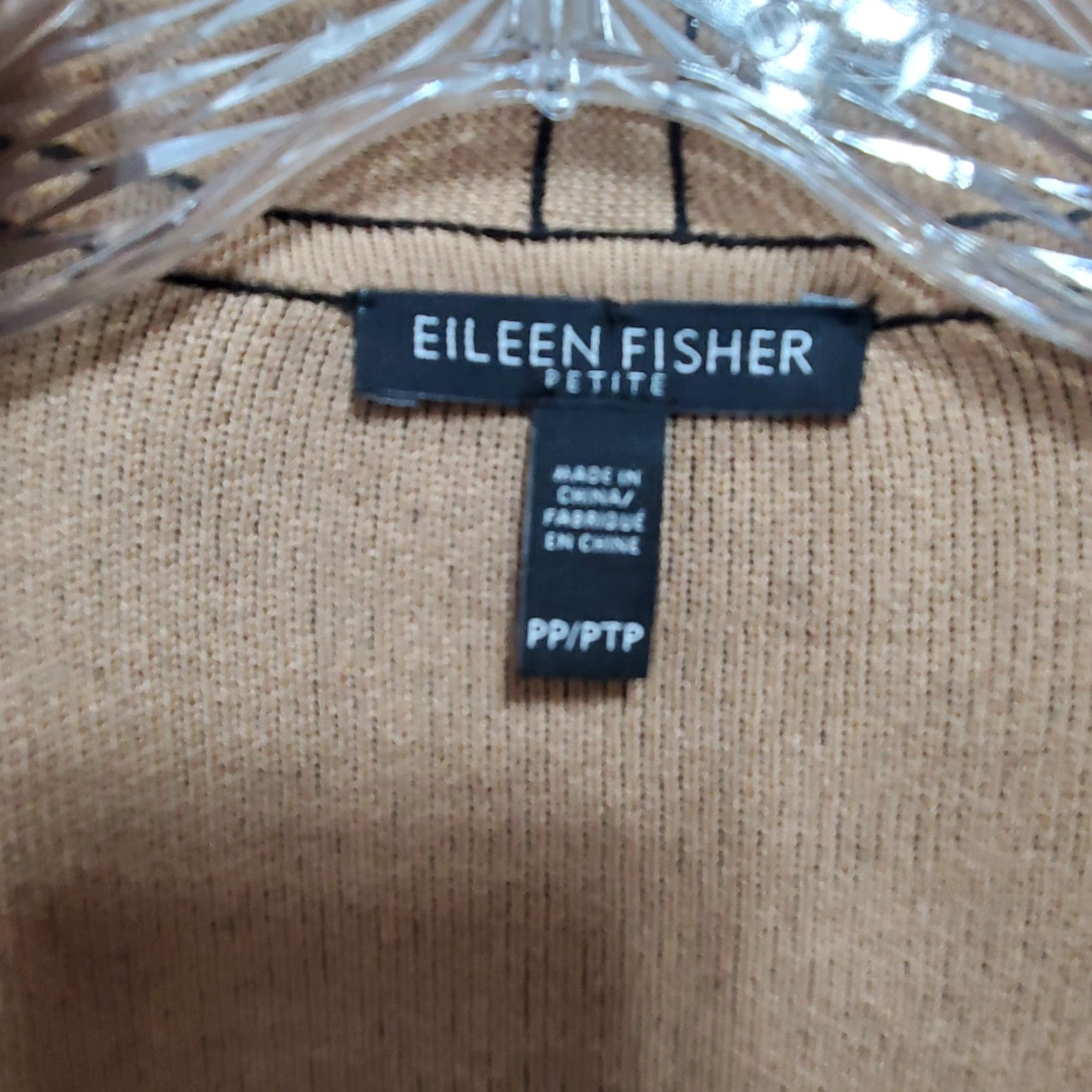 Eileen Fisher Eileen Fisher Sweater Womens PP Black Silk Blend Cardigan Open Front Long Sleeve Size XXS / US 00 / IT 34 - 5 Thumbnail