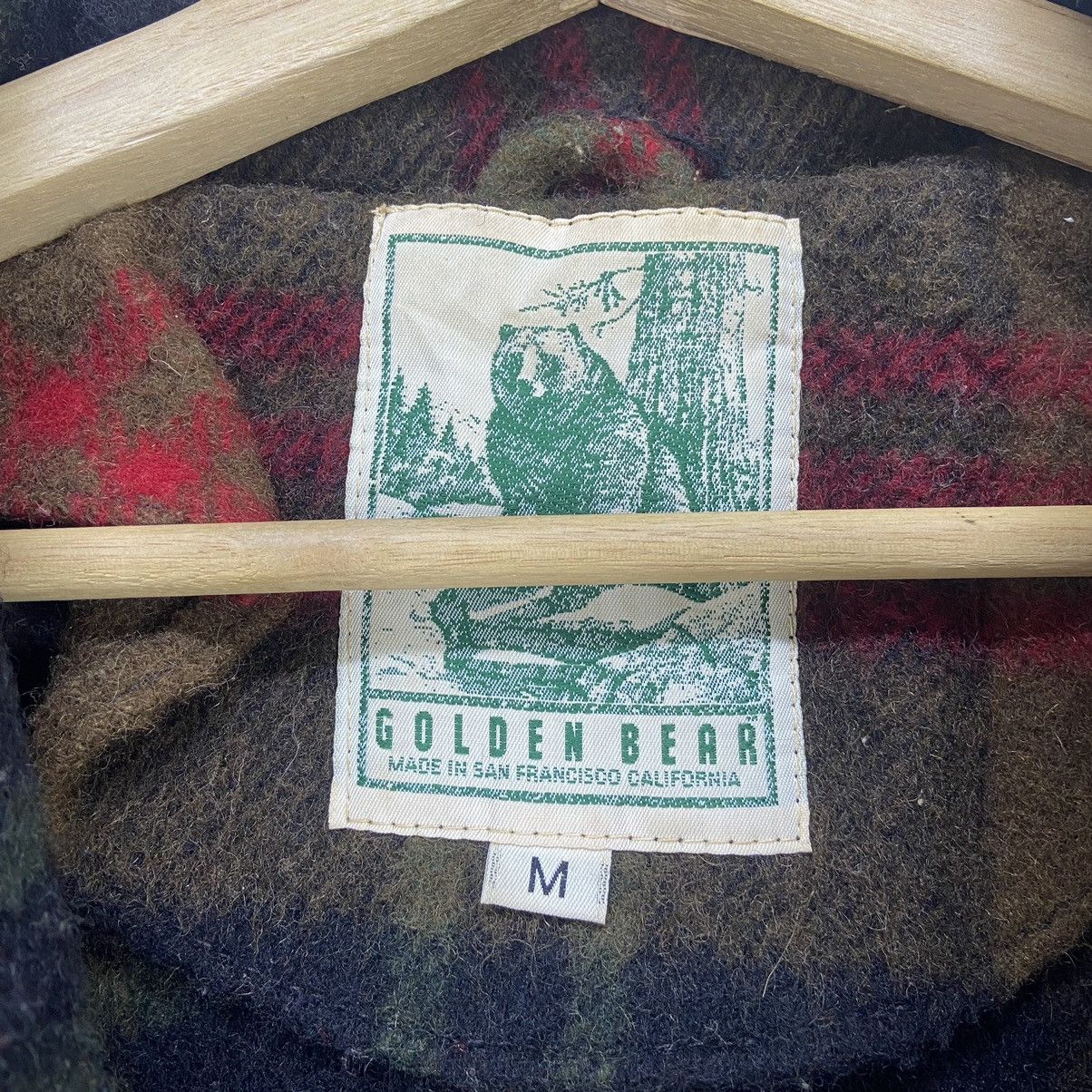 Golden Bear × Vintage Vintage Golden Bear Made in USA Checkered Plaid Wool Jacket Size US M / EU 48-50 / 2 - 10 Thumbnail