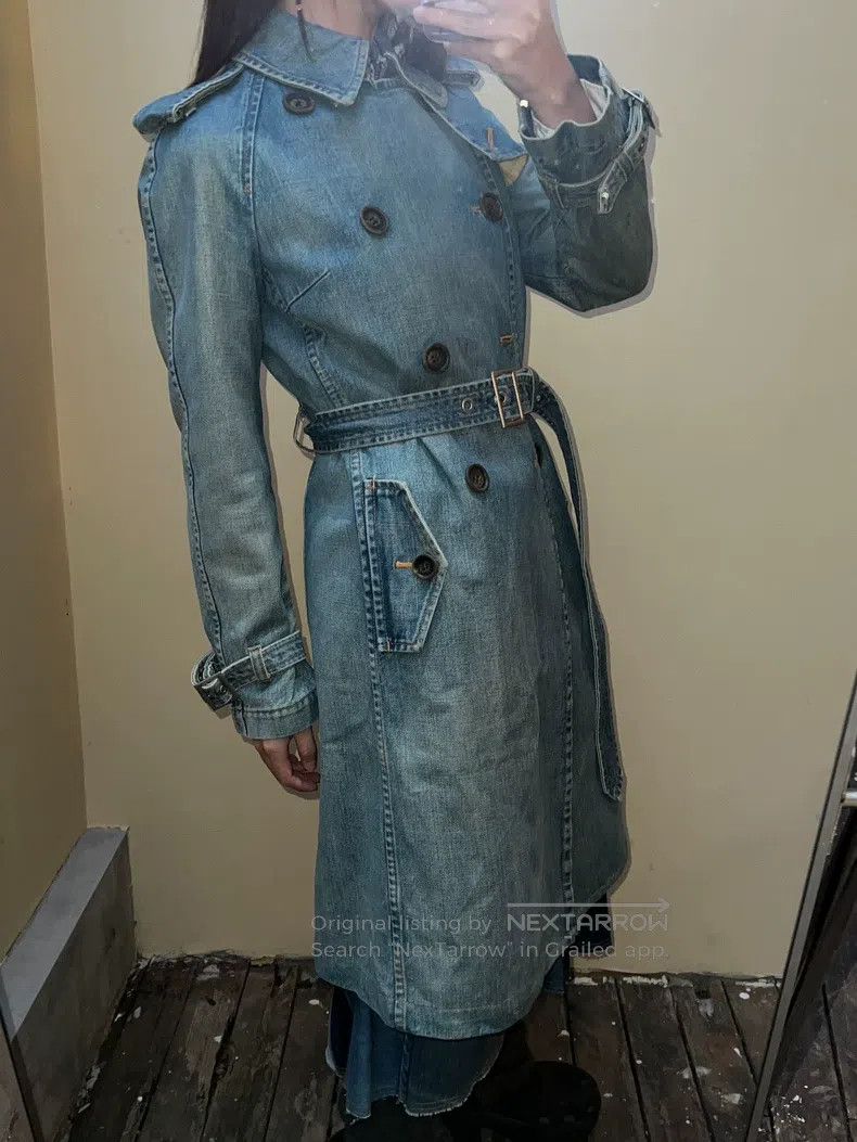 Junya Watanabe Junya Watanabe Denim trench coat Size XS / US 0-2 / IT 36-38 - 4 Thumbnail