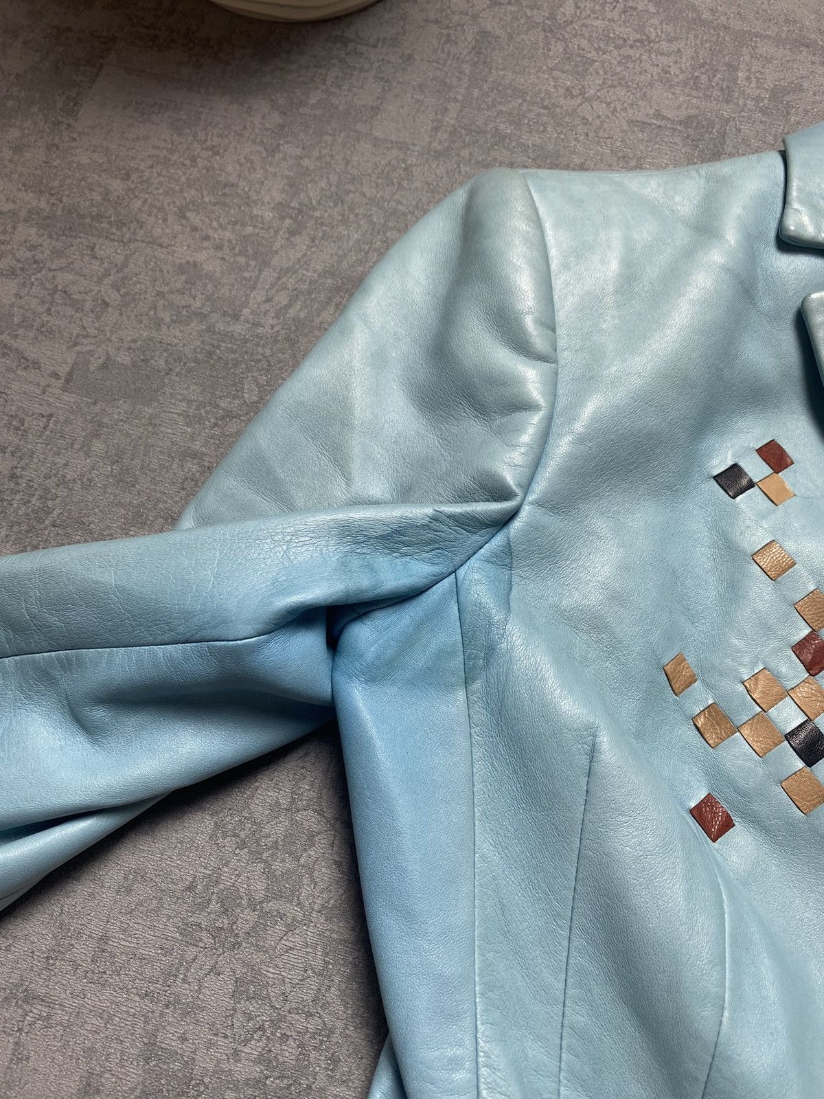 Bottega Veneta Bottega Veneta leather blazer Size S / US 4 / IT 40 - 6 Thumbnail