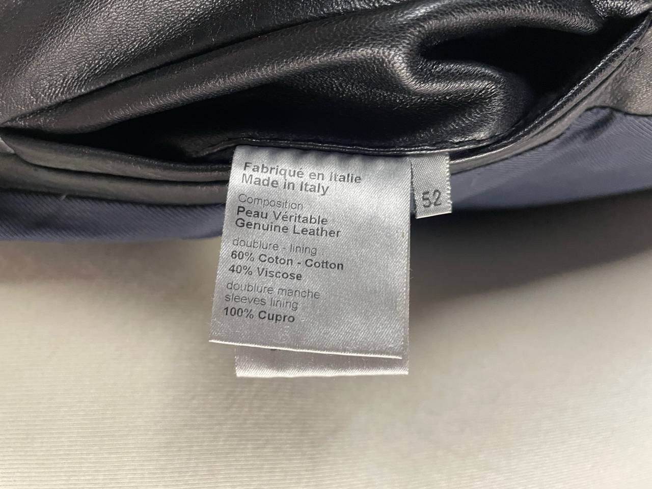 Dior Dior Leather Jacket Black Size US L / EU 52-54 / 3 - 18 Thumbnail