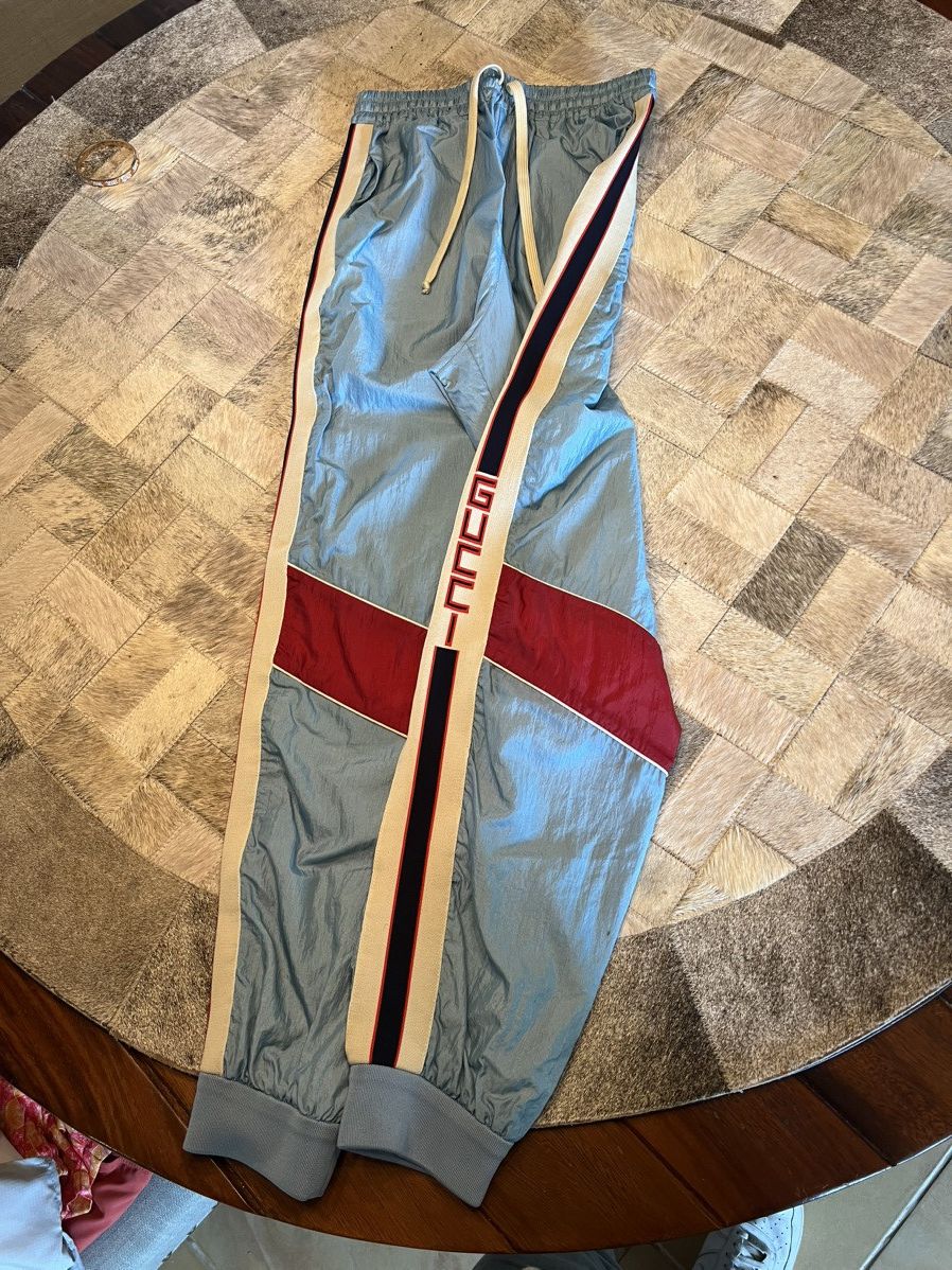 Gucci Gucci Nylon Track Pants Size US 30 / EU 46 - 1 Thumbnail