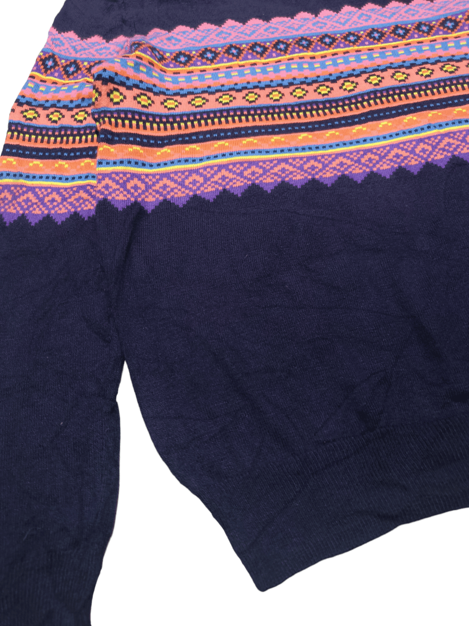 Gap Vintage GAP Women's Ethnic Motifs Pattern Knit Sweater Size XS / US 0-2 / IT 36-38 - 4 Thumbnail