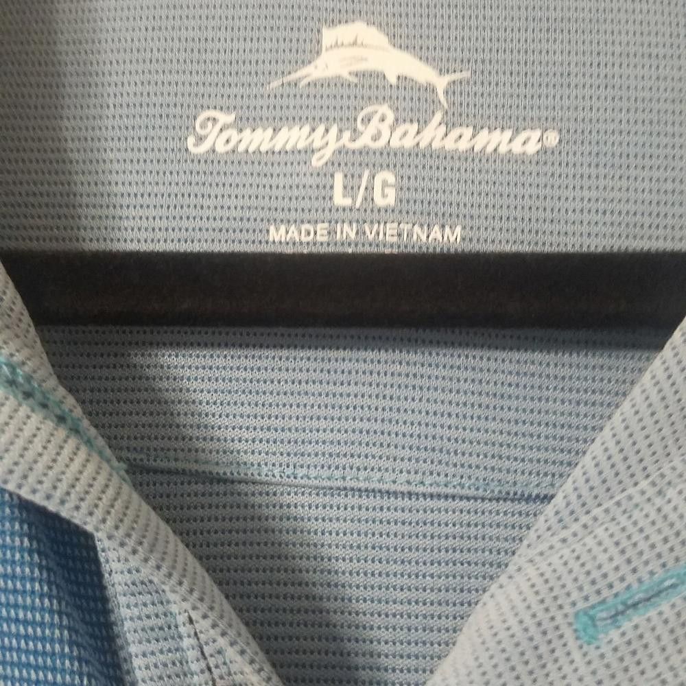 Tommy Bahama Tommy Bahama Blue Polo Shirt for Men Size Large Size US L / EU 52-54 / 3 - 3 Thumbnail