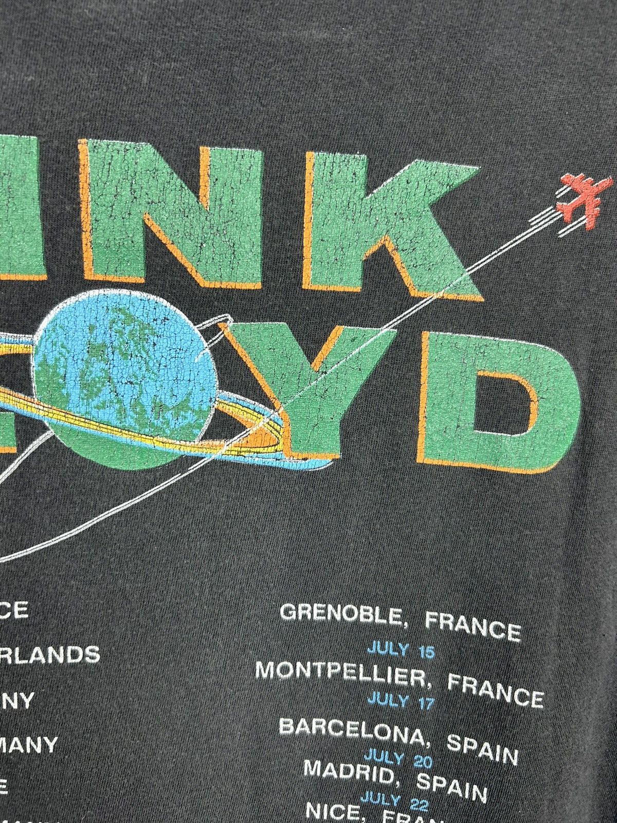 Band Tees × Vintage Vintage 1987 Pink Floyd A Momentary Lapse Of Reason Tour Tee Size US M / EU 48-50 / 2 - 24 Thumbnail