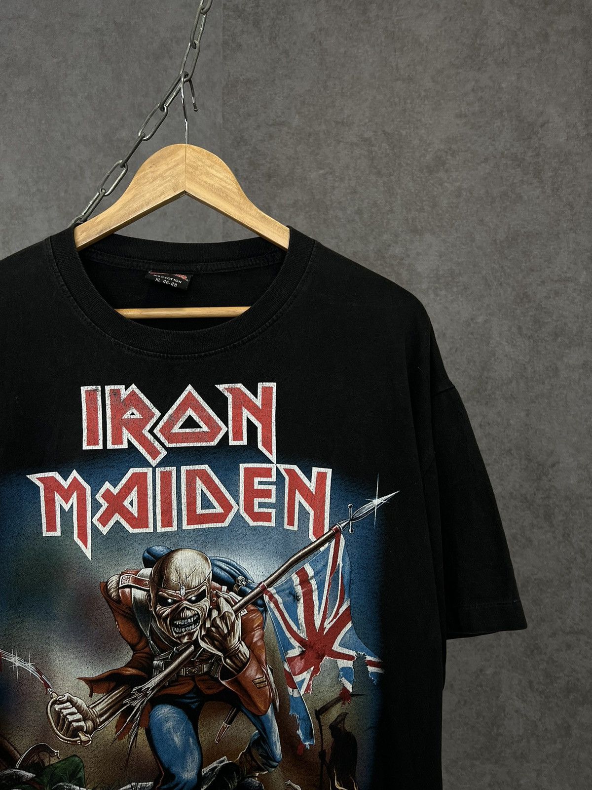 Band Tees Iron Maiden rock band tee Size US XL / EU 56 / 4 - 3 Thumbnail