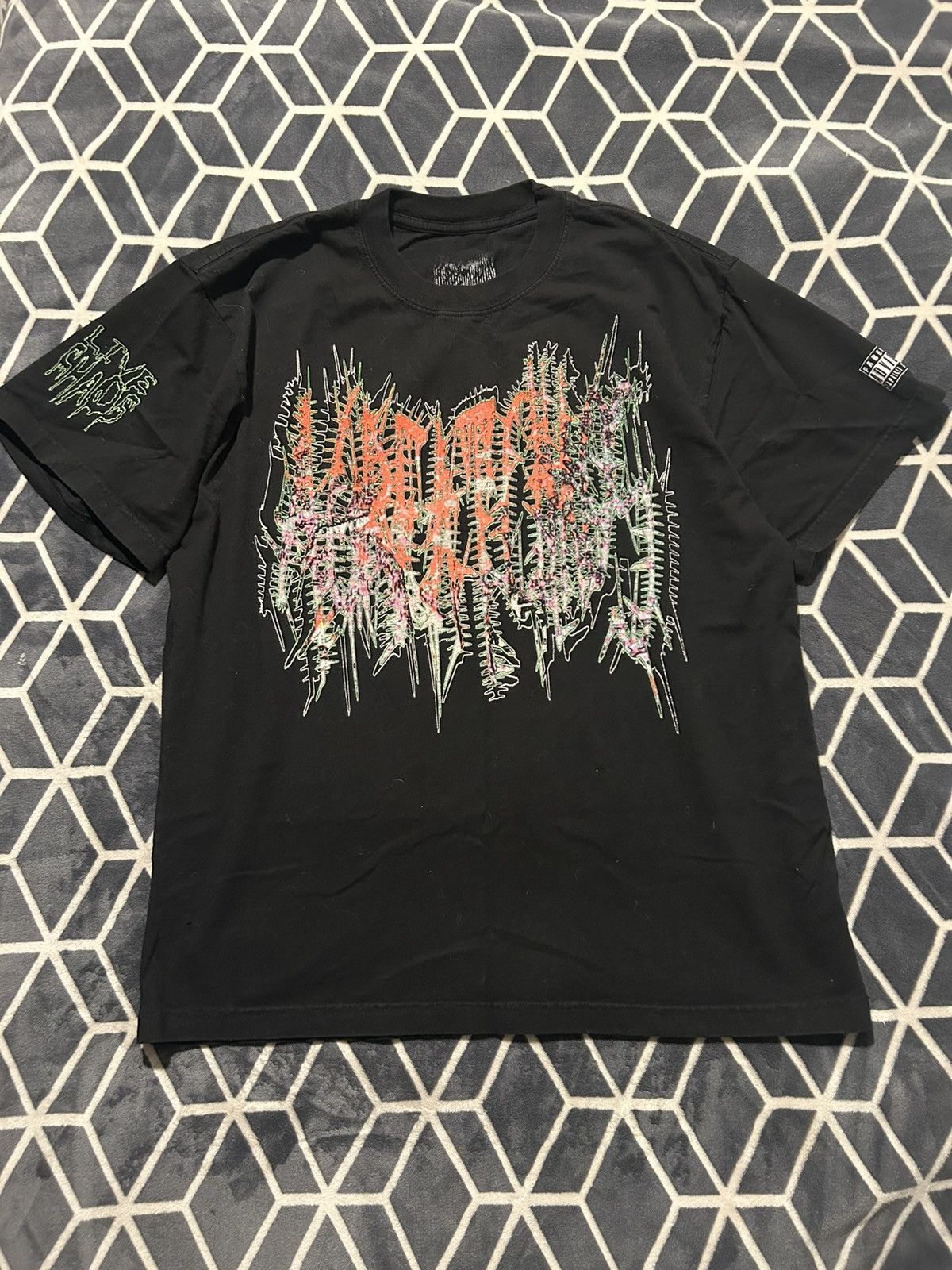 Playboi carti March品　ノースリーブ Playboi Carti Neon Tour Longsleeve Crewneck Sweatshirt Album