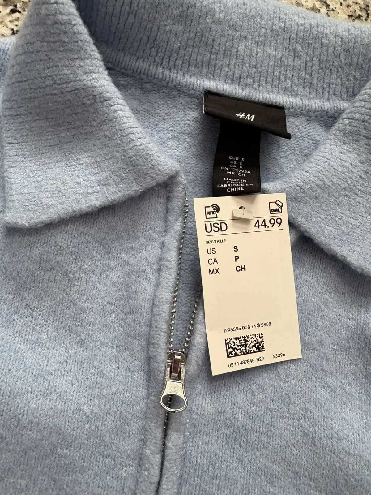 H&M Polo knit sweater Size US M / EU 48-50 / 2 - 5 Thumbnail