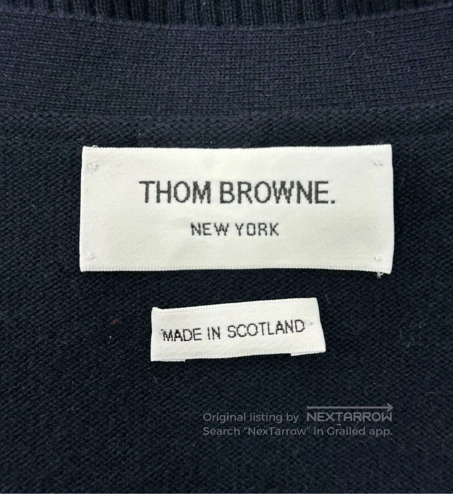 Thom Browne Thom Browne Classic Wool Cardigan. Size US S / EU 44-46 / 1 - 3 Thumbnail