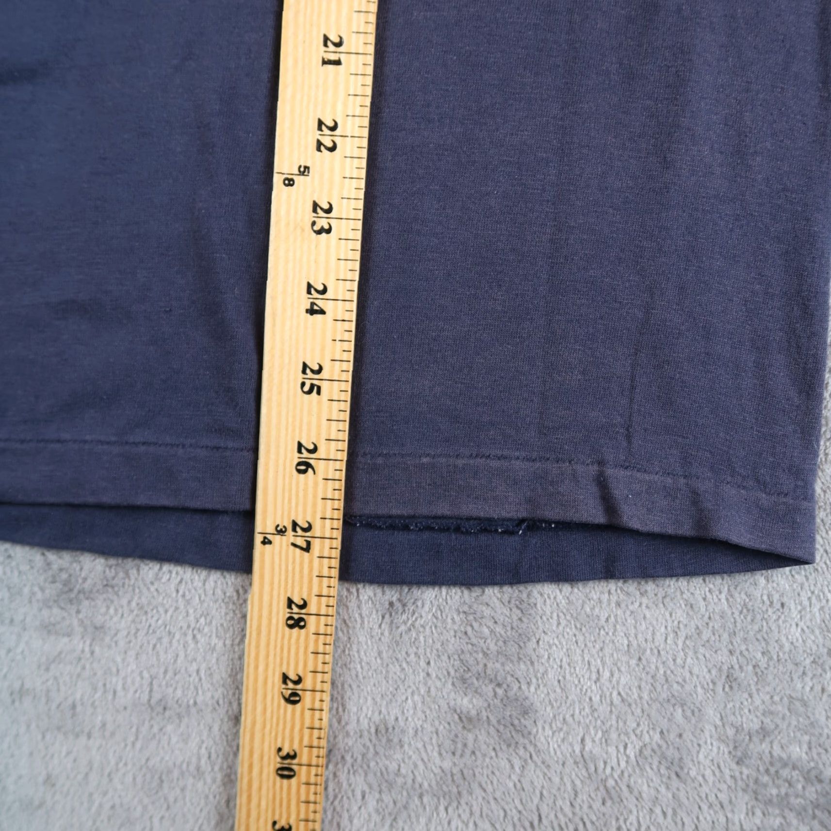 Adidas VINTAGE 80s adidas Trefoil Faded Blue T-Shirt Mens L Short Sleeve Crew Neck Striped Classic Sports Size US L / EU 52-54 / 3 - 6 Thumbnail