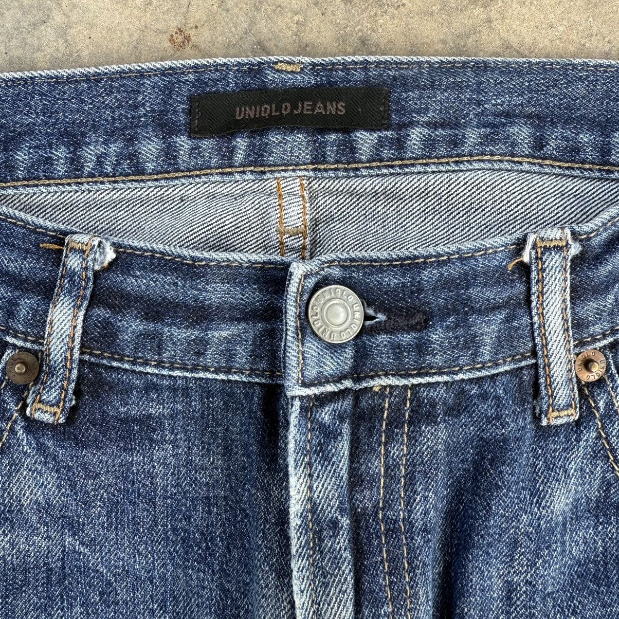 Japanese Brand VINTAGE JAPANESE SELVEGE FADED JEAN DENIM PANTS Size US 34 / EU 50 - 5 Thumbnail