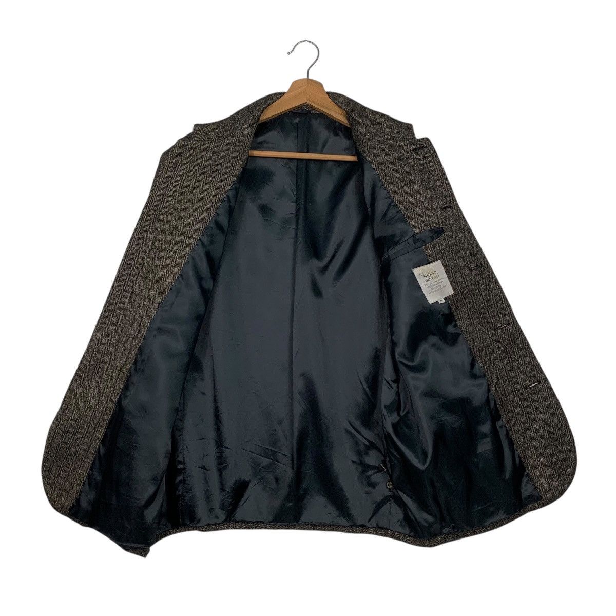 Japanese Brand Sephia Screen Herringbone Jacket Size US M / EU 48-50 / 2 - 11 Thumbnail