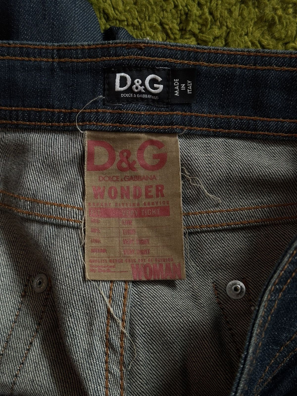Dolce & Gabbana Dolce & Gabbana D&G 2000s vintage zip opening jeans denim Size 27" / US 4 / IT 40 - 6 Thumbnail