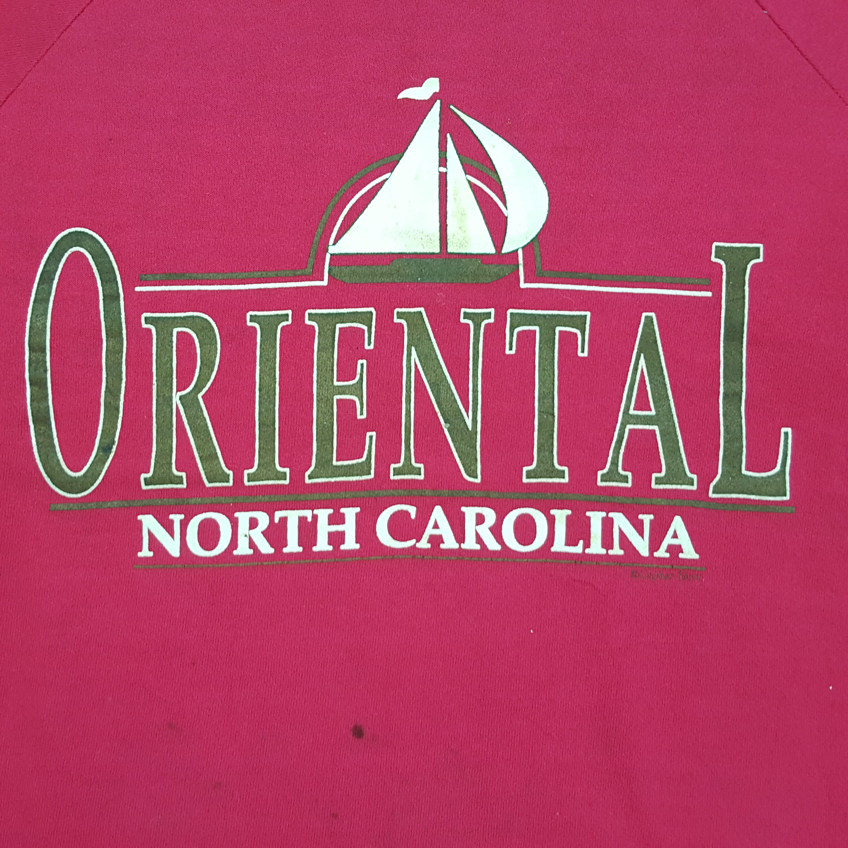 Vintage Vintage Oriental North Carolina Sweatshirts Size US L / EU 52-54 / 3 - 2 Thumbnail