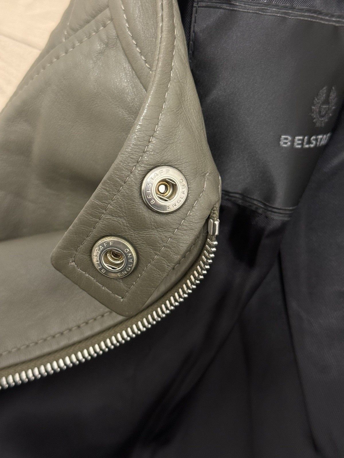 Belstaff DDP Belstaff Leather Moto Biker Womens Jacket size 42 Size M / US 6-8 / IT 42-44 - 17 Thumbnail