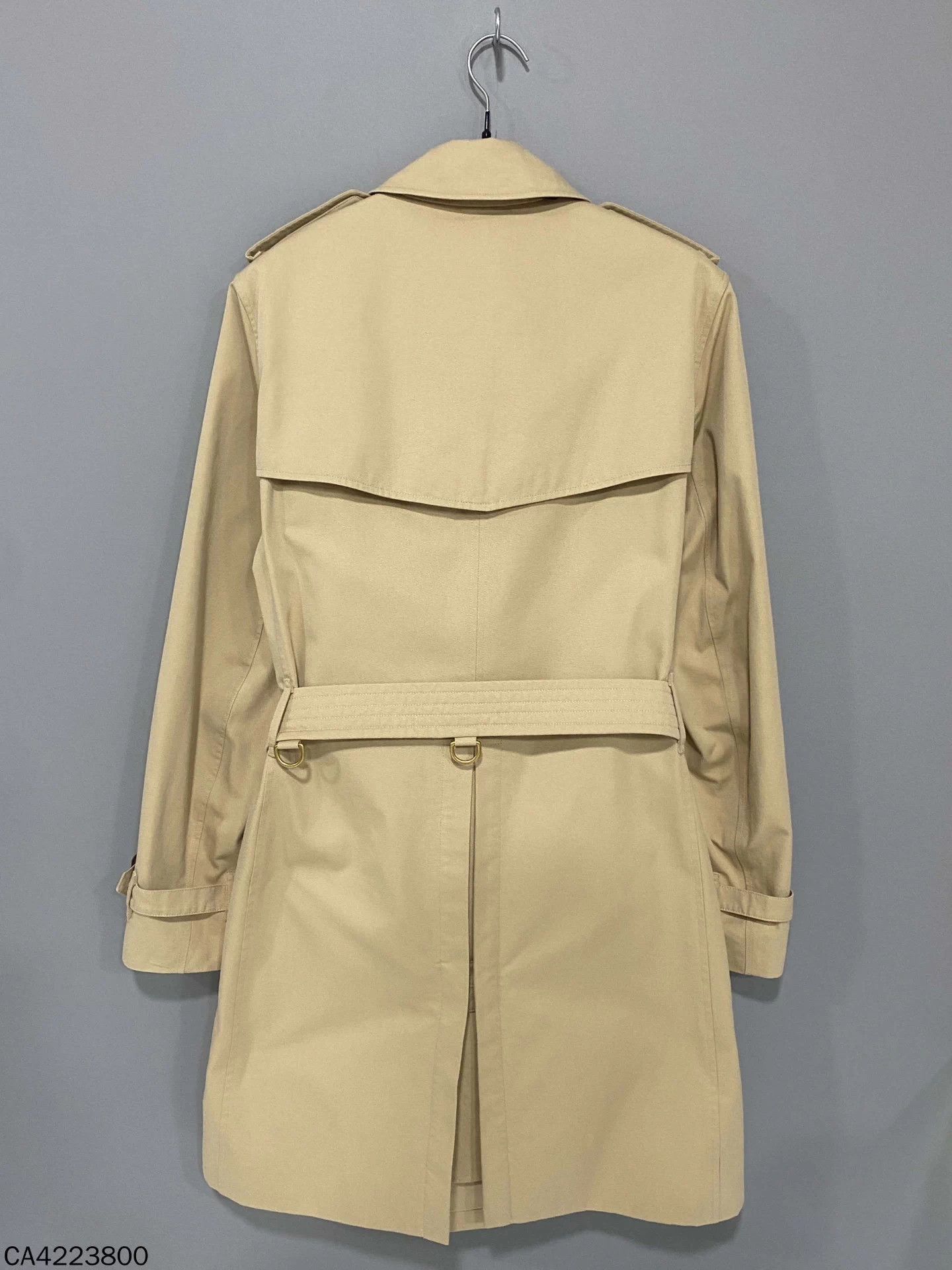 Burberry Burberry Khaki Kensington Check Trench Coat 44 Size US S / EU 44-46 / 1 - 3 Thumbnail
