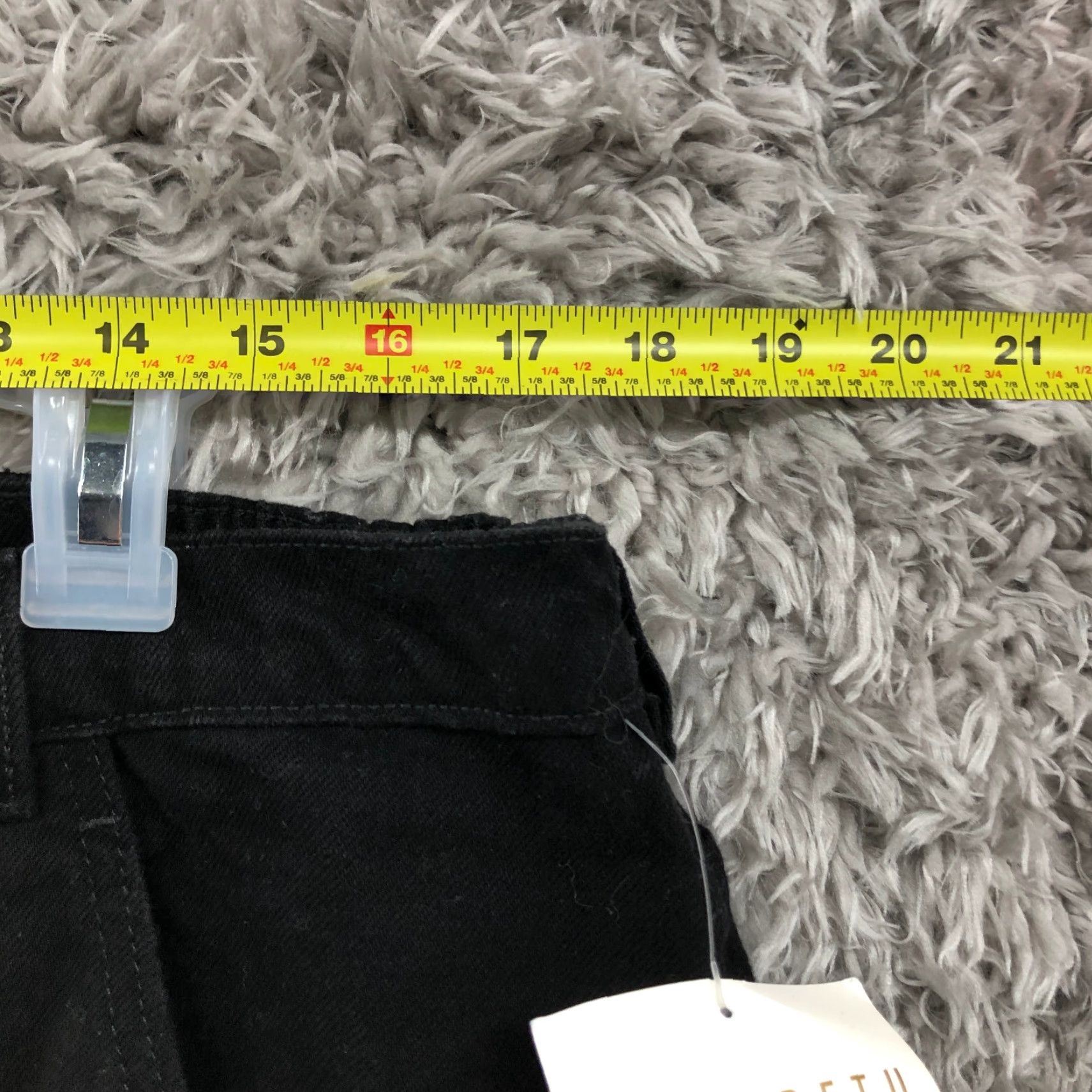 Vintage Elizabeth Jeans Women's Plus Size 18 High Rise Dark Wash Black Denim Skinny 5-Pocket Elizabeth Sport by Liz Claiborne Womens Jeans Mens? Size 40" / US 18 - 2 Thumbnail