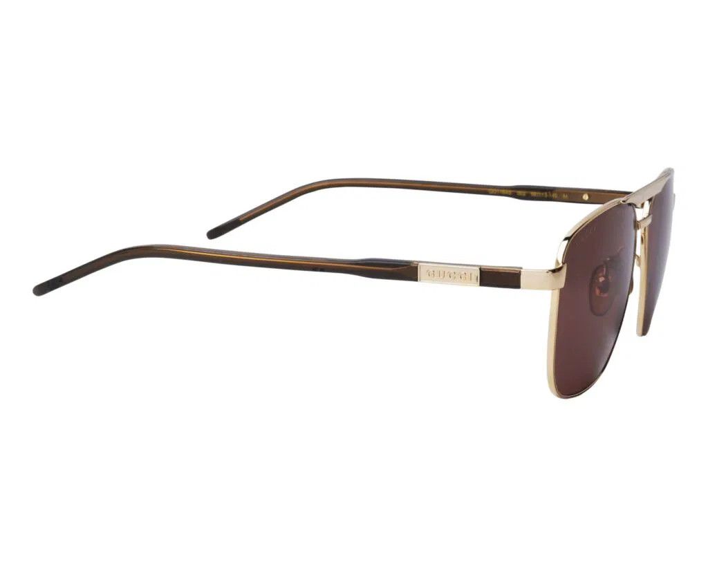 Gucci NEW GUCCI GG1164S-002 Gold Size ONE SIZE - 3 Thumbnail