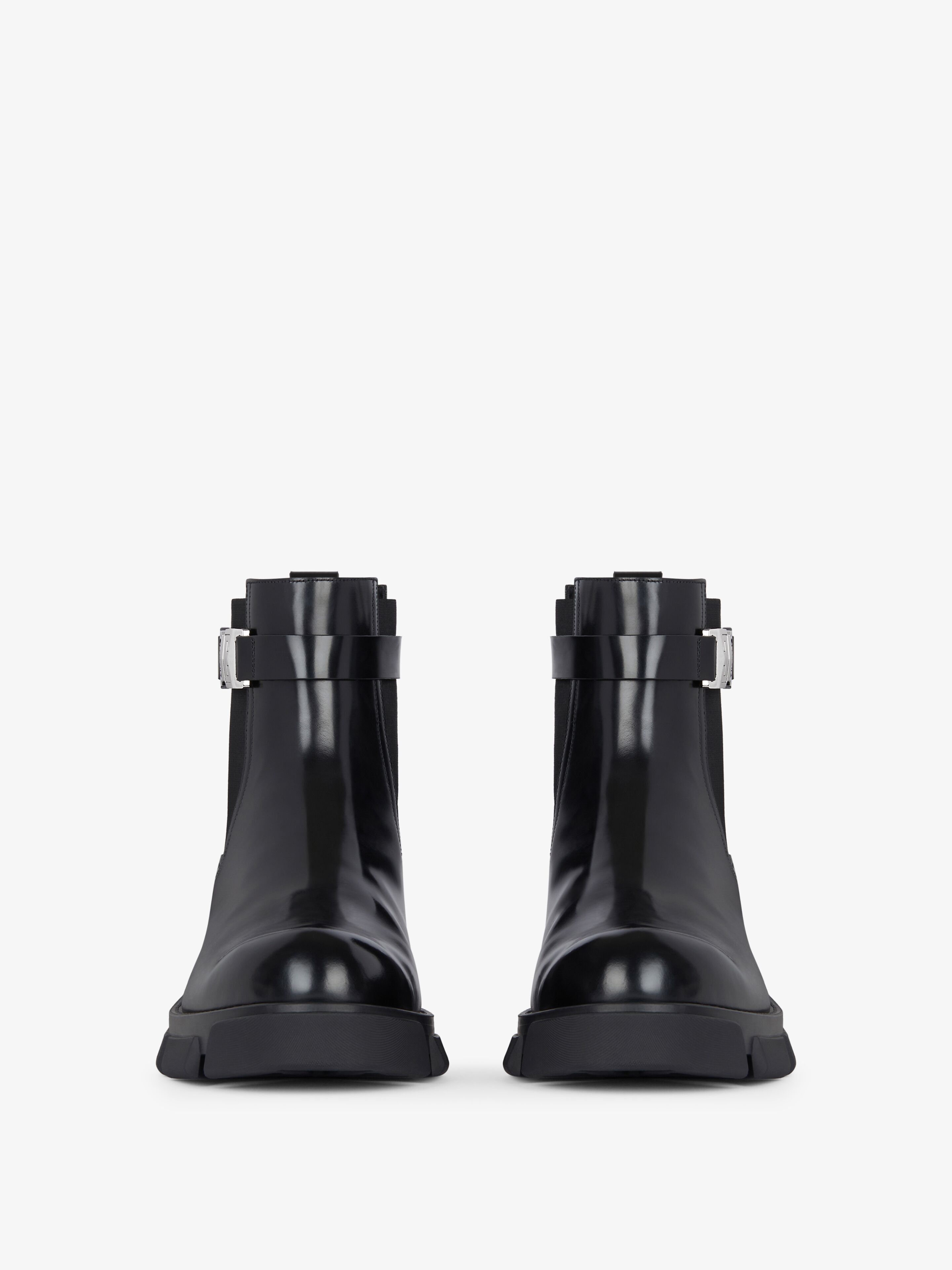 Givenchy o1lv12m1025 Terra Chelesea Boot in Black Size US 6 / EU 39 - 3 Thumbnail