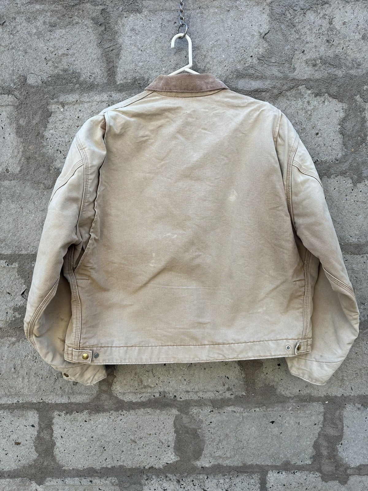 Carhartt × Vintage Vintage Carhartt Detroit jacket J01 BRN Size US XXL / EU 58 / 5 - 8 Thumbnail