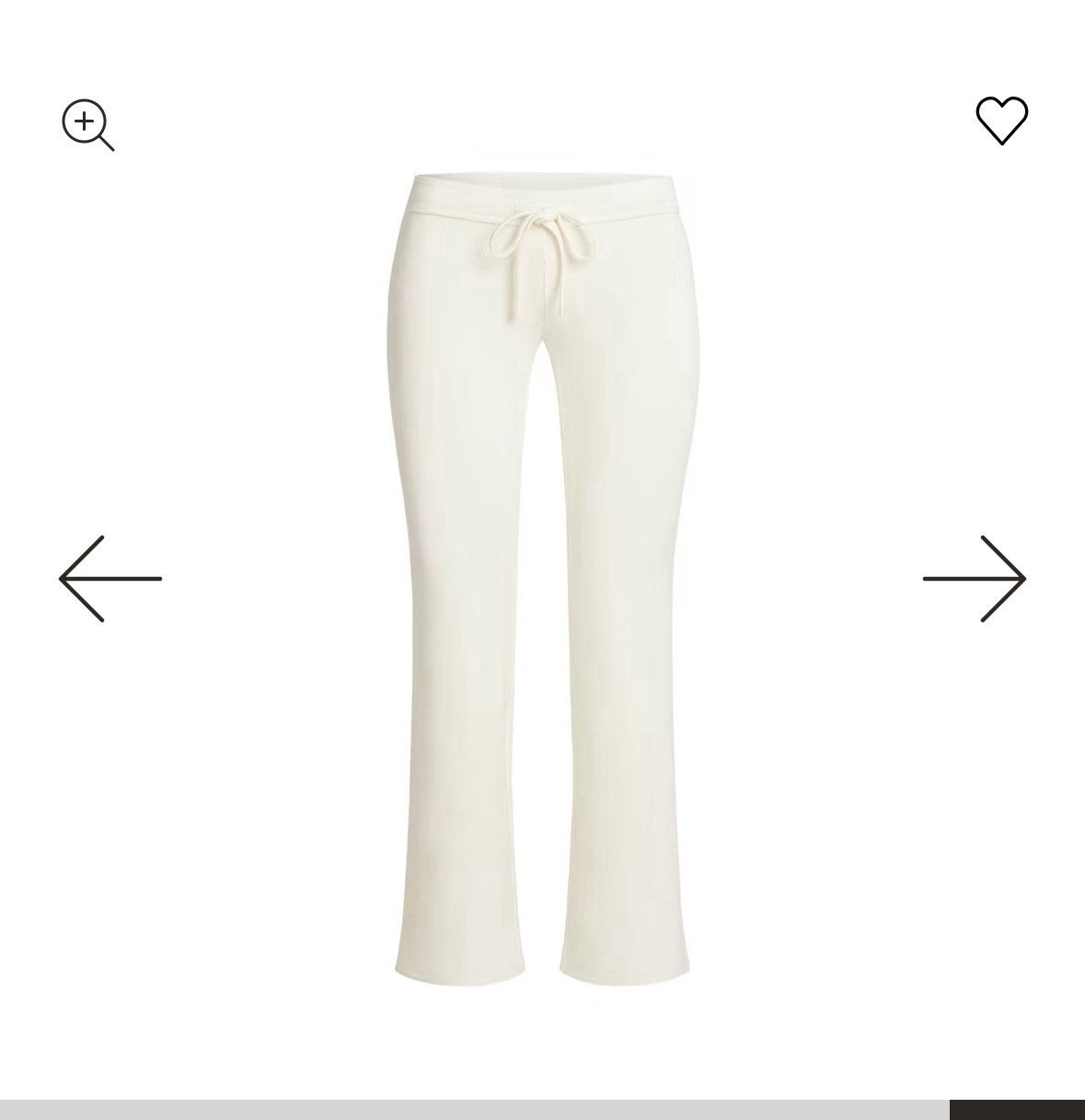 Designer × SKIMS COTTON JERSEY LOW RISE CROP PANT | MARBLE SIZE M Size M / US 6-8 / IT 42-44 - 4 Thumbnail
