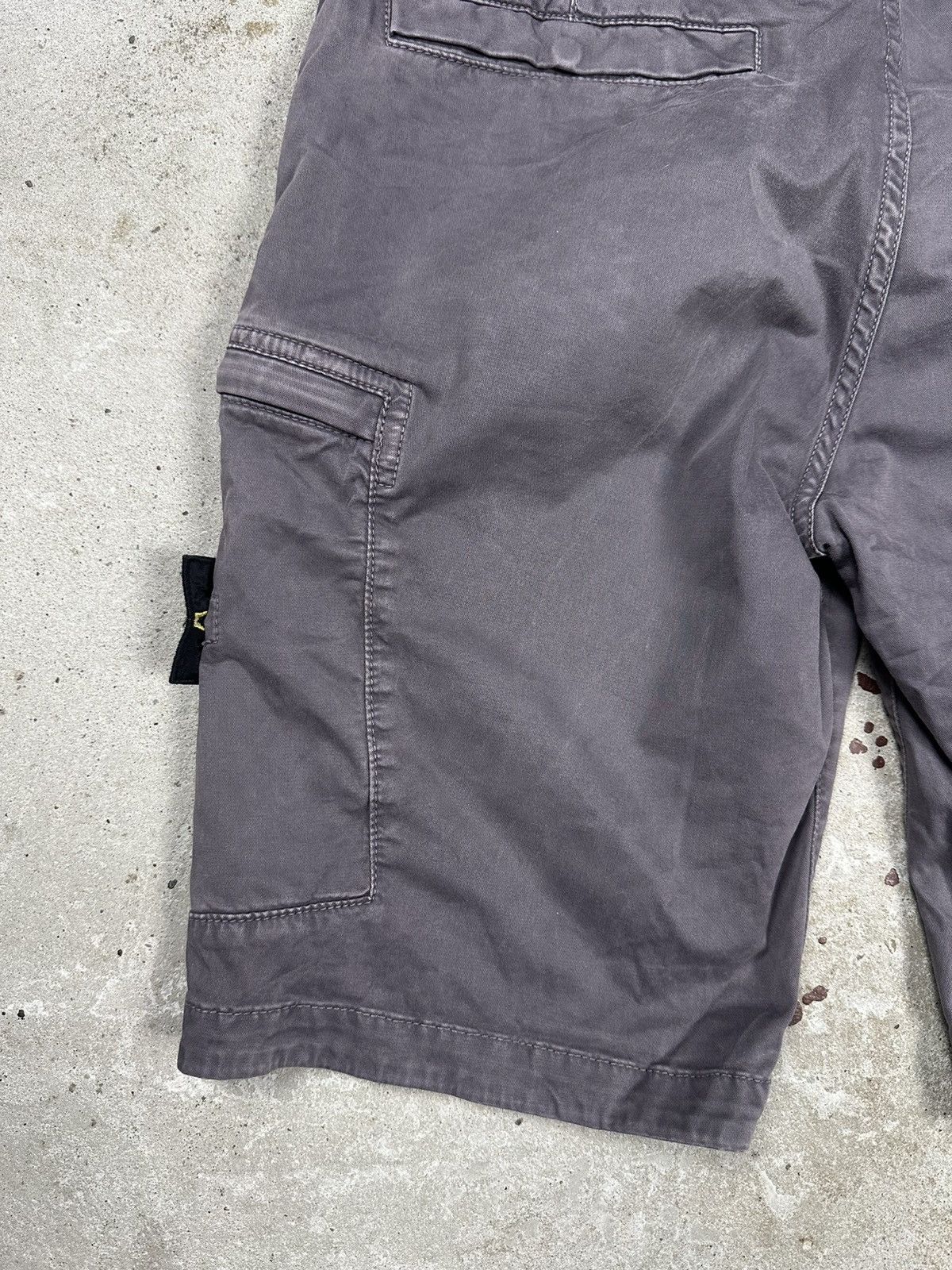 Stone Island Stone Island Type SL Faded Cargo Shorts Size US 30 / EU 46 - 13 Thumbnail
