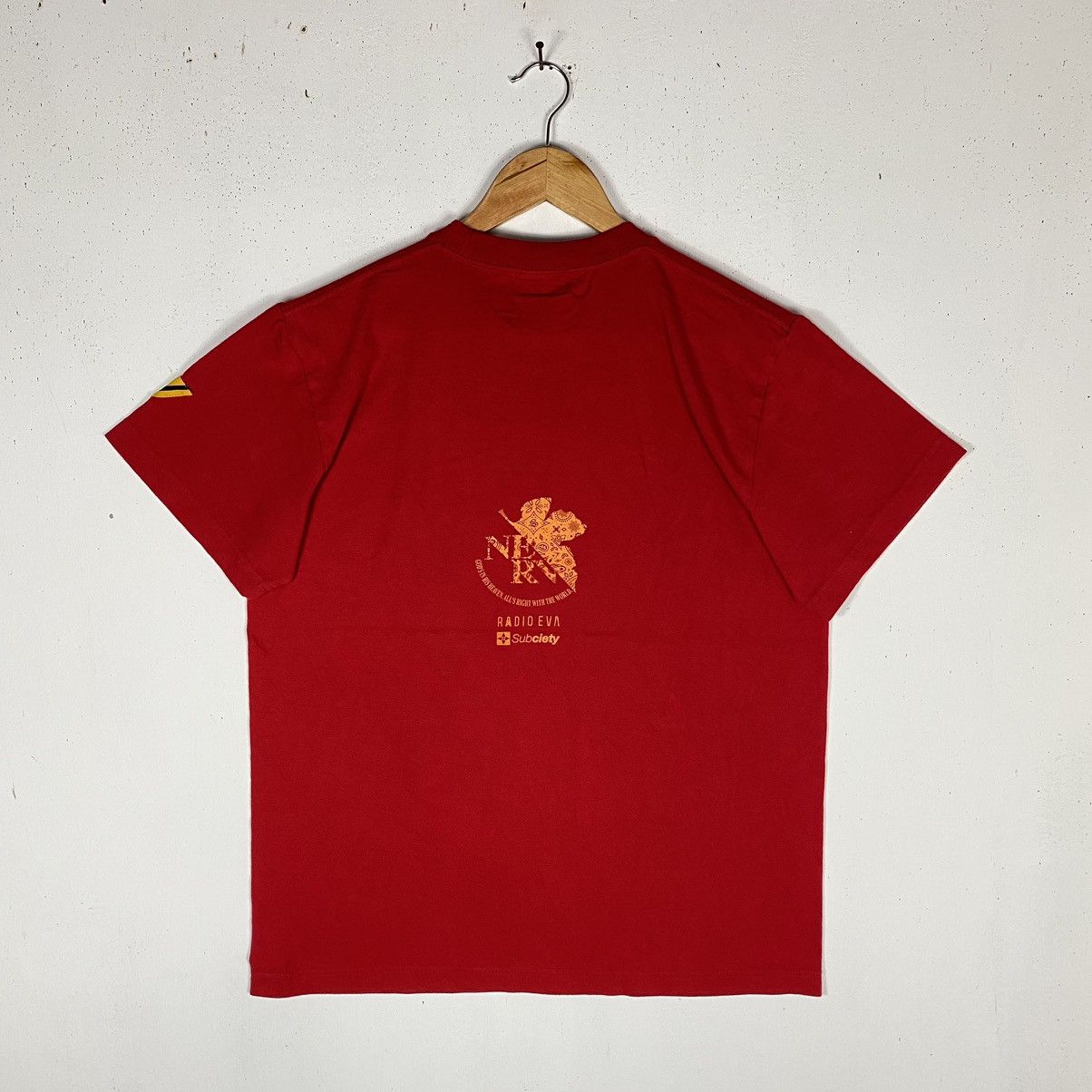 Japanese Brand SUBCIETY x RADIO EVA EVANGELION UNIT 02 ANIME TEE Size US M / EU 48-50 / 2 - 7 Thumbnail