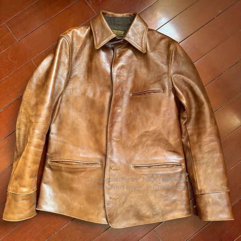 Freewheelers freewheelers size 36 Horse Leather Jacket Size US S / EU 44-46 / 1 - 1 Thumbnail