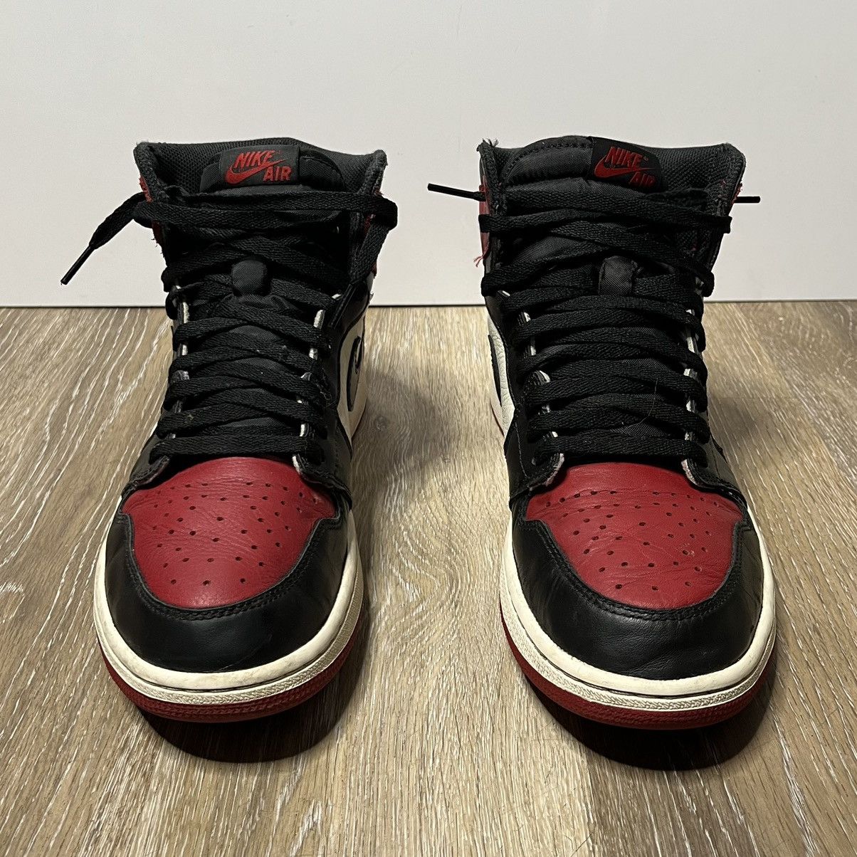 Jordan Brand × Vintage 2017 bred toe jordan 1 Size US 11.5 / EU 44-45 - 4 Thumbnail