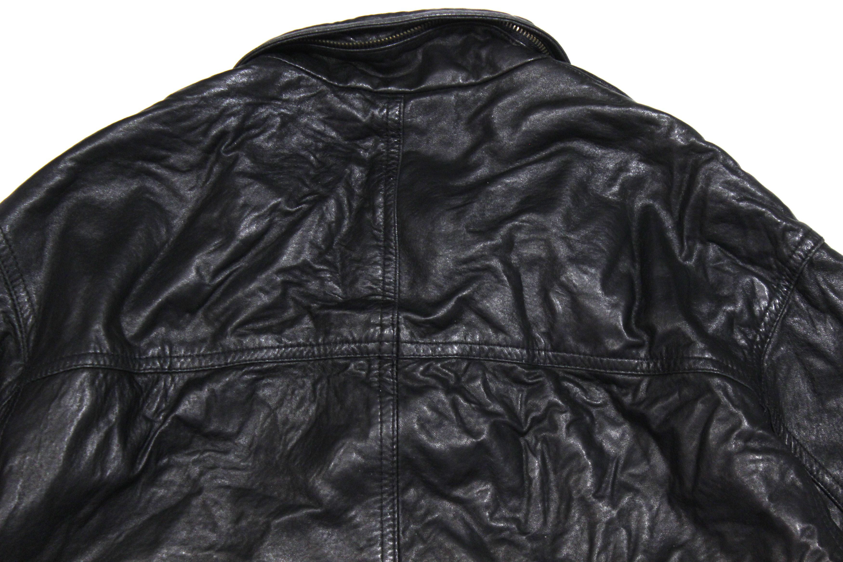 Yves Saint Laurent 90S Leather Jacket Vintage Size US M / EU 48-50 / 2 - 7 Thumbnail