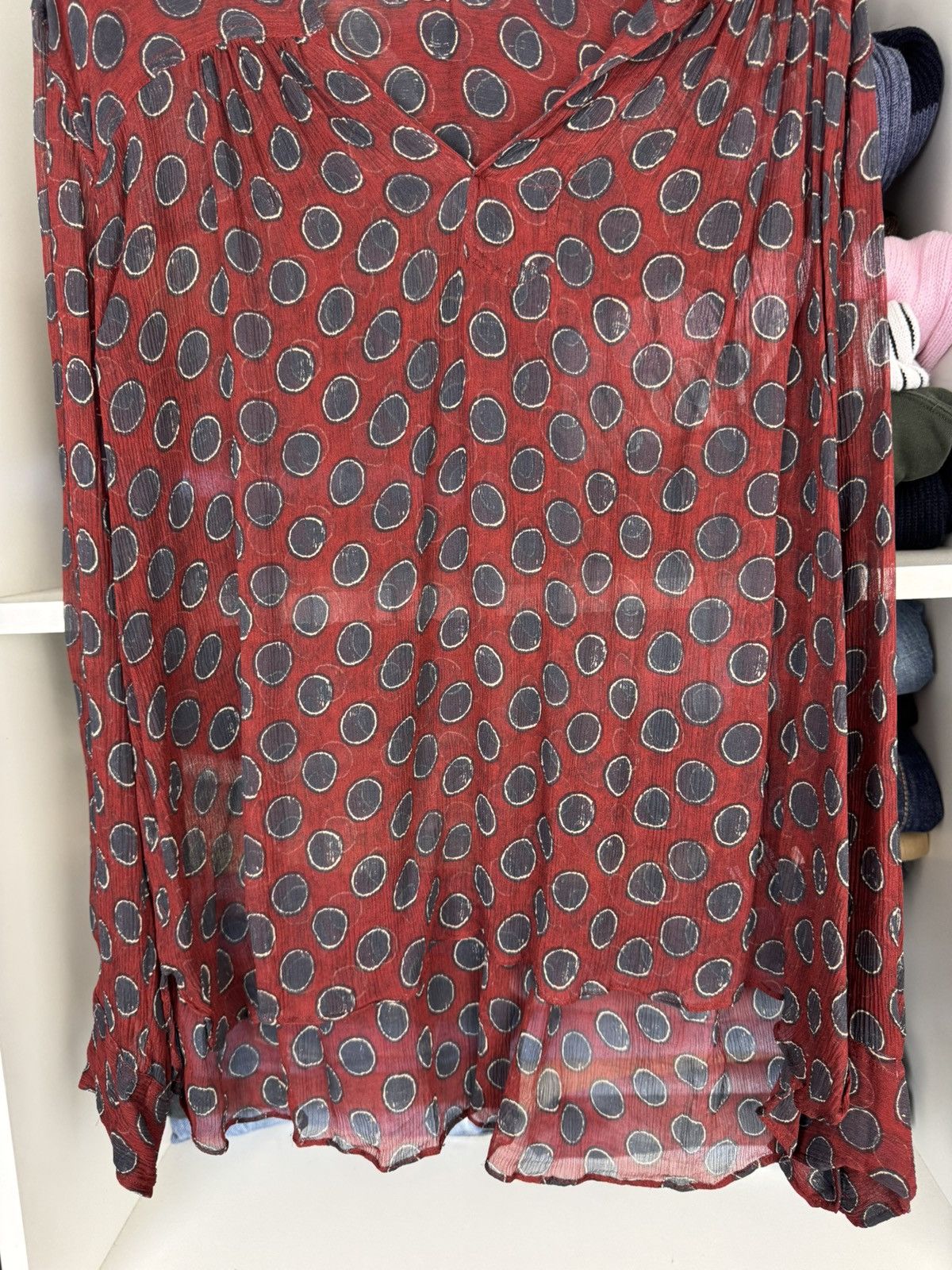Isabel Marant Etoile Isabel Marant Etoile Women’s 100% Silk Blouse Size XS / US 0-2 / IT 36-38 - 12 Thumbnail
