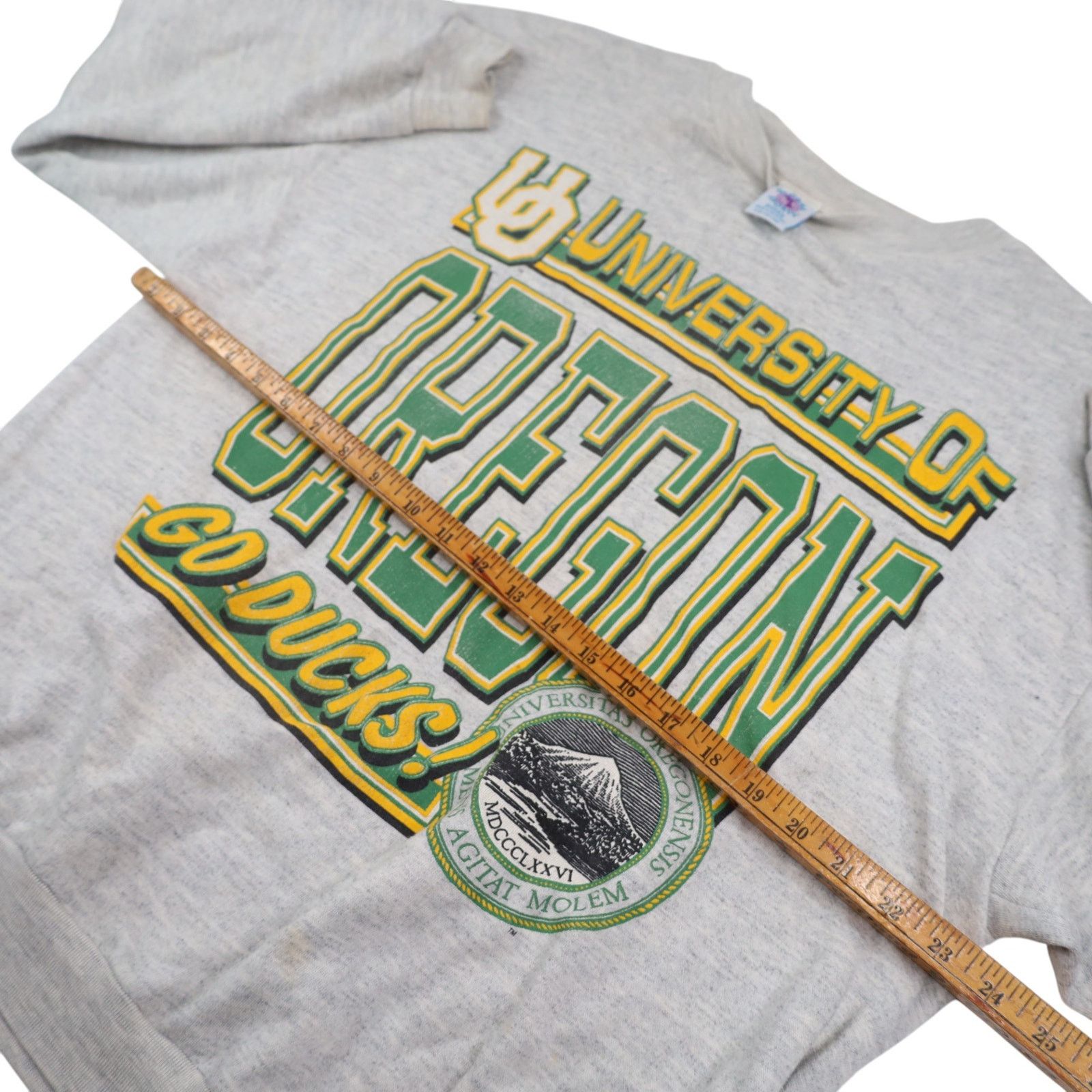 NCAA × Vintage Vintage University of Oregon Ducks Big Graphic Sweatshirt Size US XL / EU 56 / 4 - 9 Thumbnail