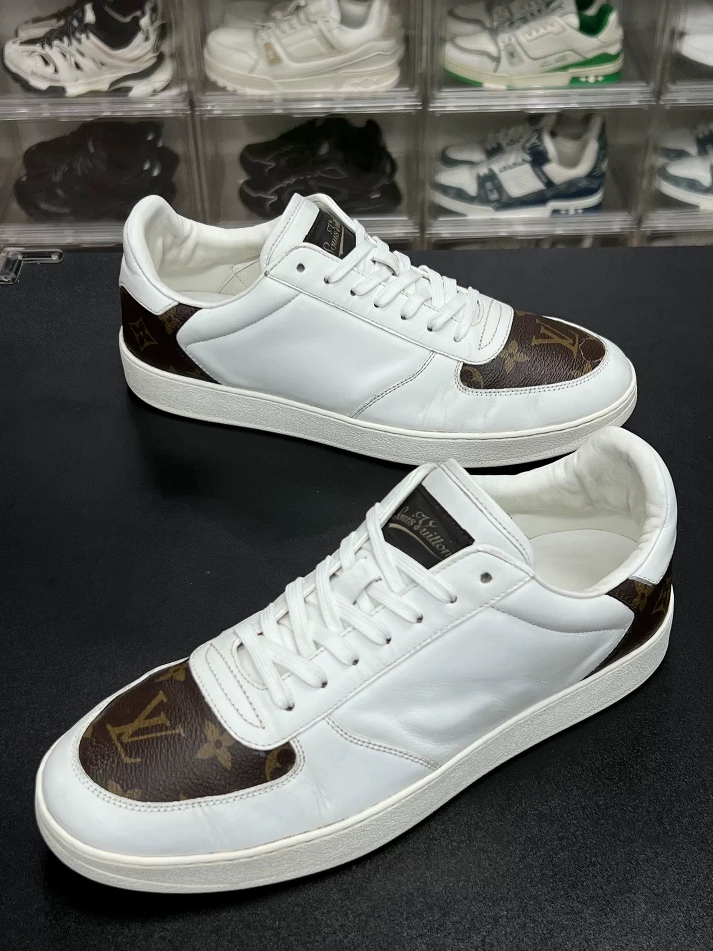 Louis Vuitton Louis Vuitton Patchwork White Lowtop Sneakers 8 Men Size US 8 / EU 41 - 1 Thumbnail