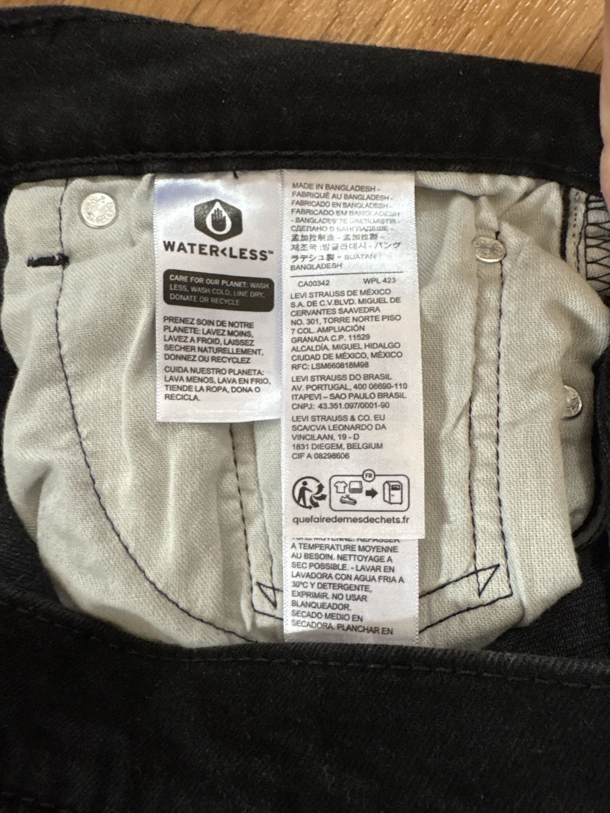 Levi's Levi’s Black Jean Shorts Size US 30 / EU 46 - 4 Thumbnail