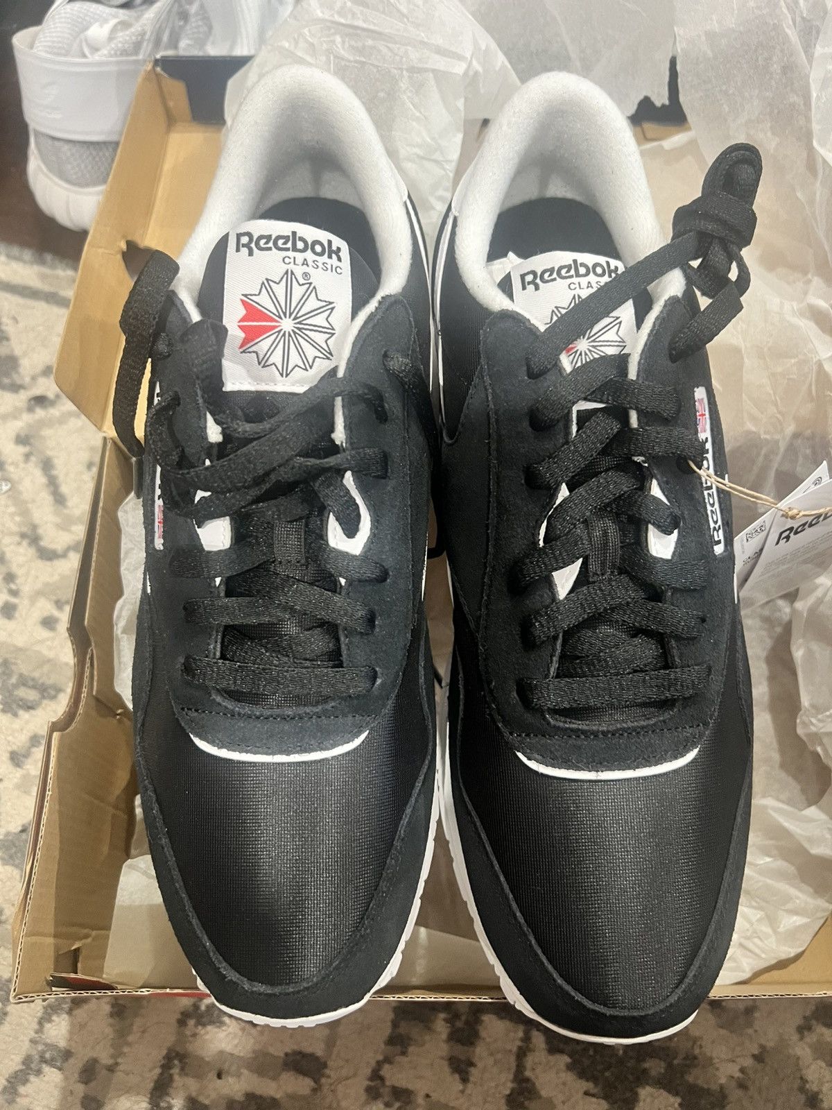 Reebok Reebok black classics Size US 12 / EU 45 - 1 Thumbnail