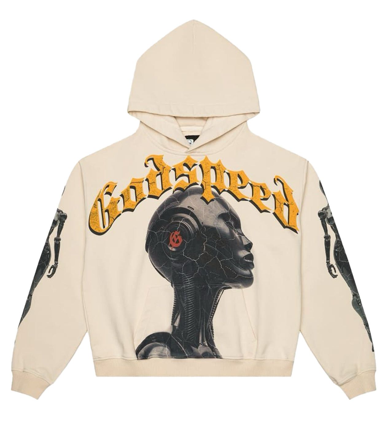 Godspeed Alexa Hoodie Washed Bone Size US XS / EU 42 / 0 - 1 Thumbnail