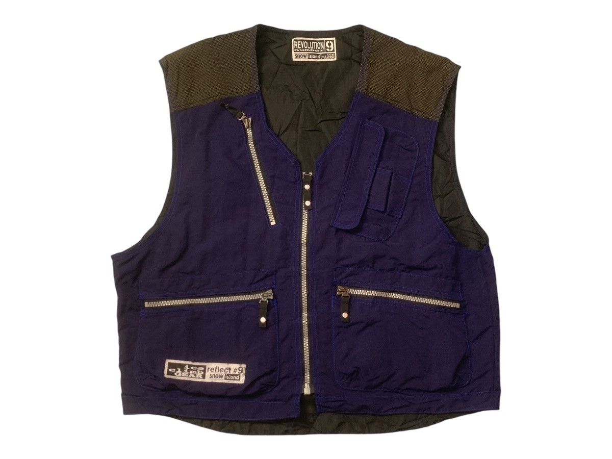 Japanese Brand Rare Design Revolution Number 9 Snow Island Vest Jackets Size US M / EU 48-50 / 2 - 1 Thumbnail