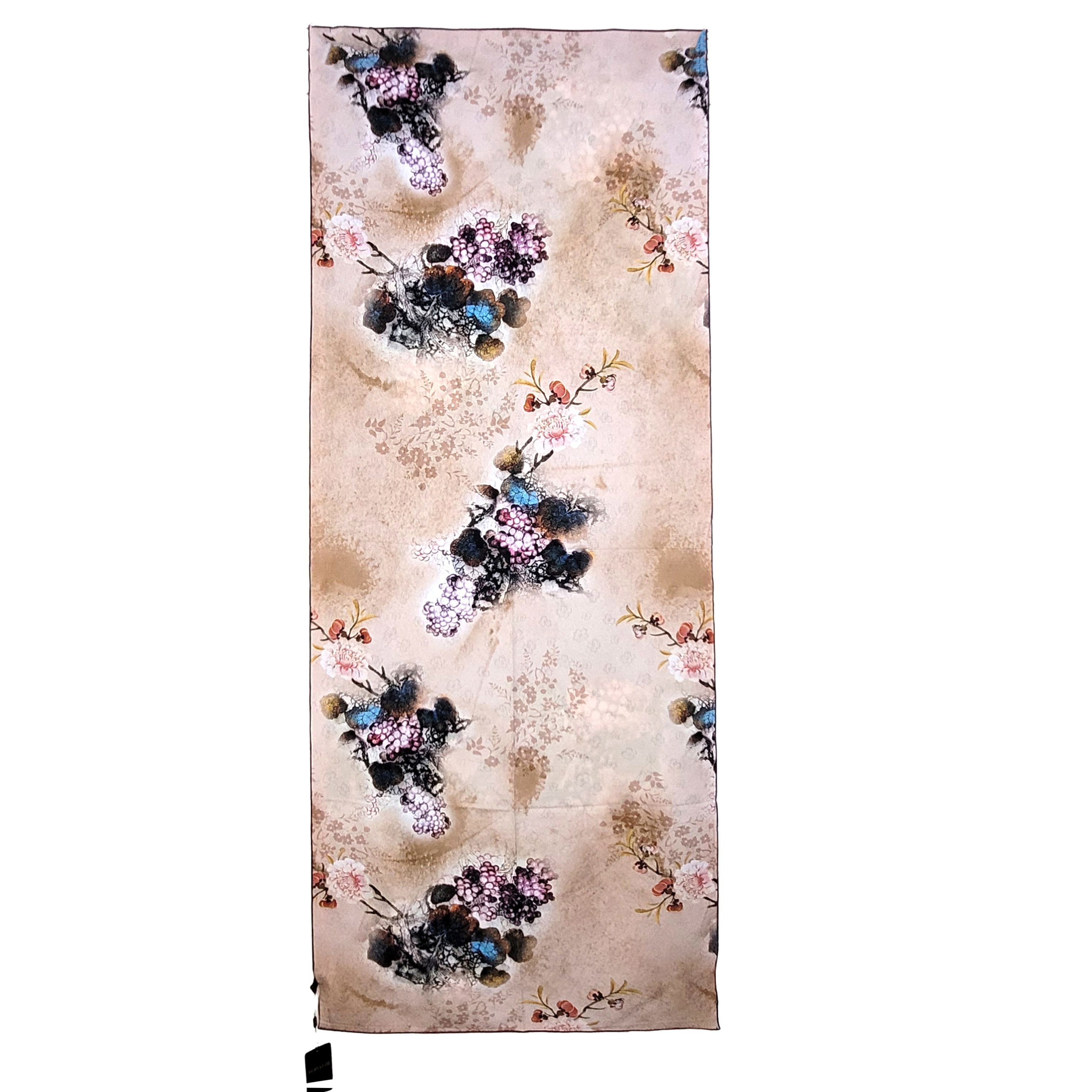 Other Double-Sided Silk Scarf 27"x70" Long Rectangle 3316 Size ONE SIZE - 7 Thumbnail