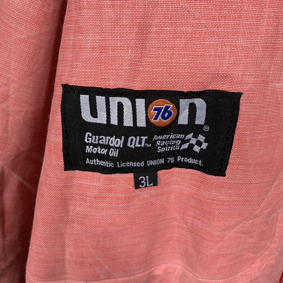 Japanese Brand Union 76 Racing Hooded Windbreaker Jacket Size US XXL / EU 58 / 5 - 17 Thumbnail