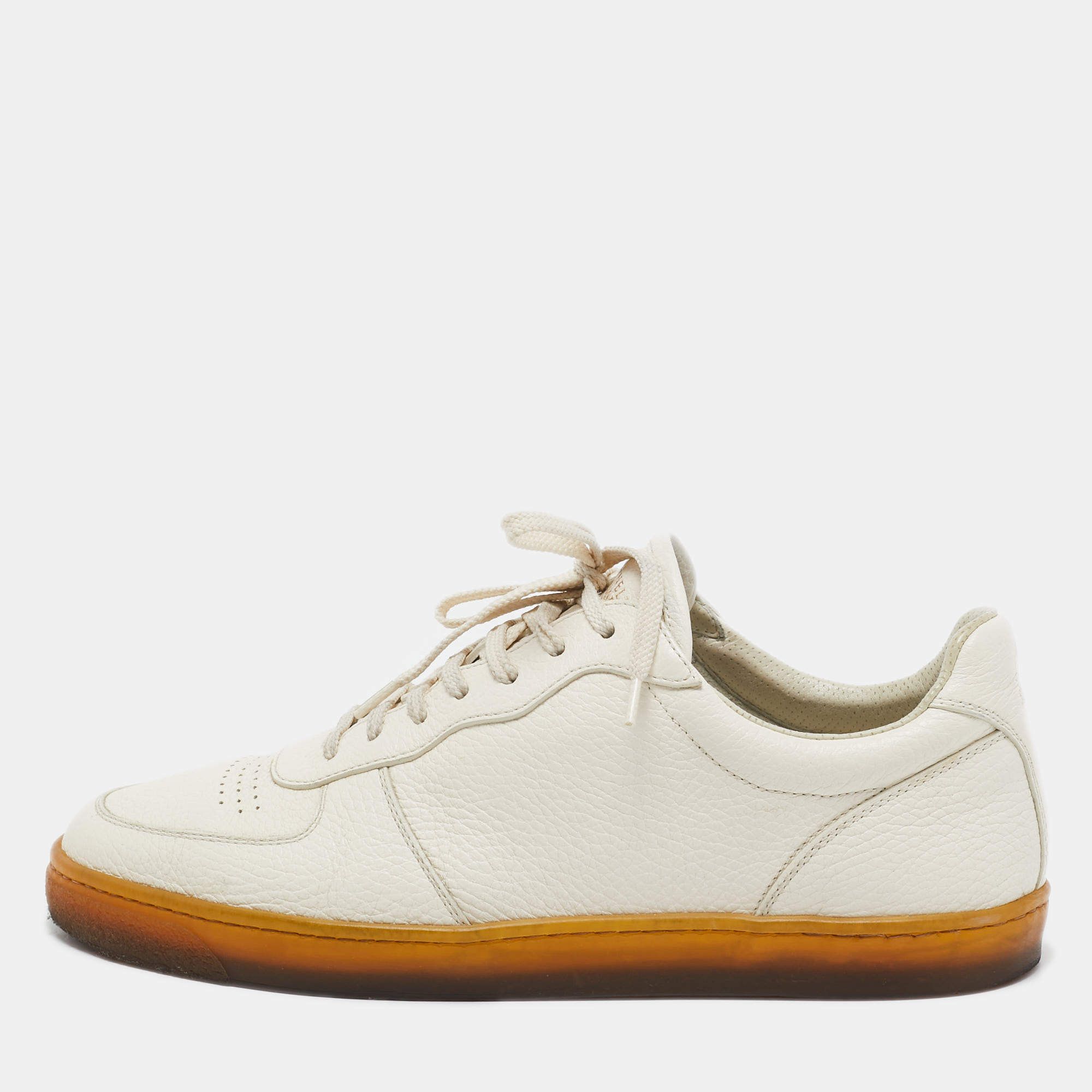 image of Brunello Cucinelli O1W1Db10424 Sneakers In White, Men's (Size 11)