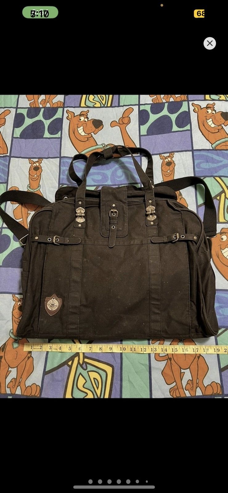 Vintage vintage extremely rare Gurren Lagann boota plush backpack